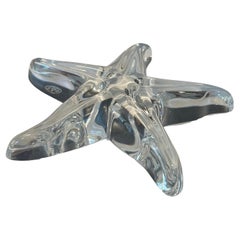 Stylized Starfish Sculpture / Paperweight by Baccarat