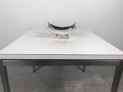 Bol à bijoux moderniste stylisé en argent sterling de Juvento Lopez Reyes, Mexique