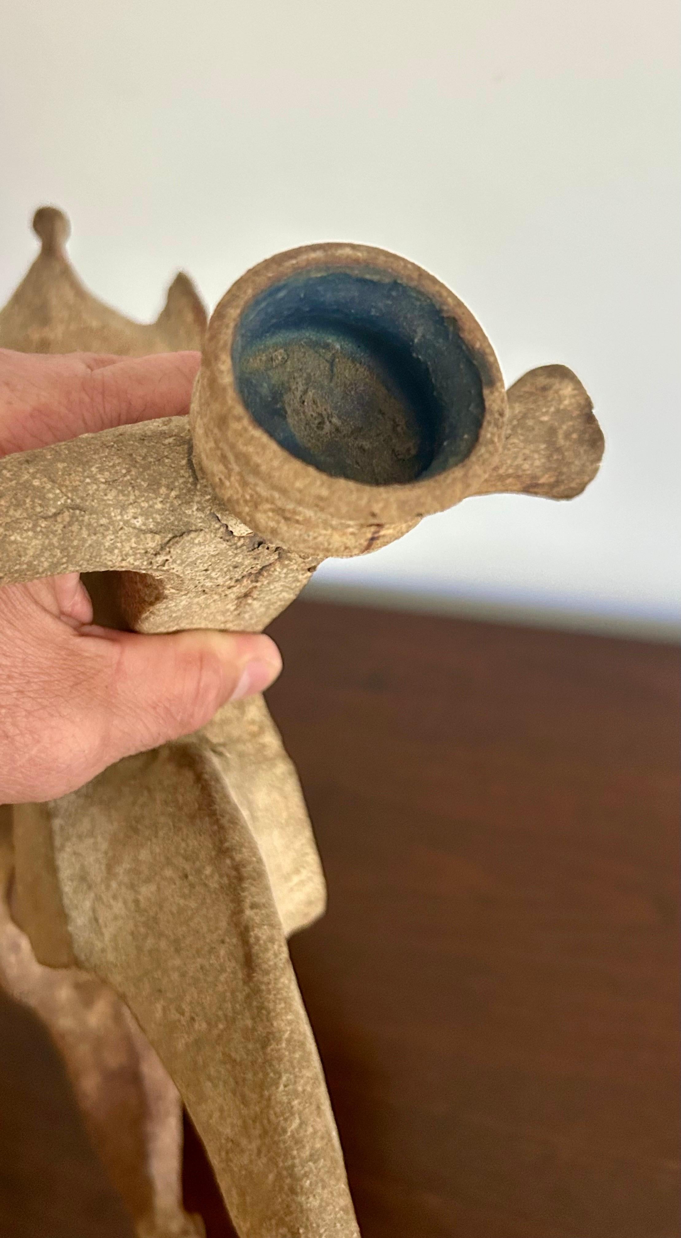 Stylized Stoneware Horse Sculpture Bertil Vallien For Sale 5
