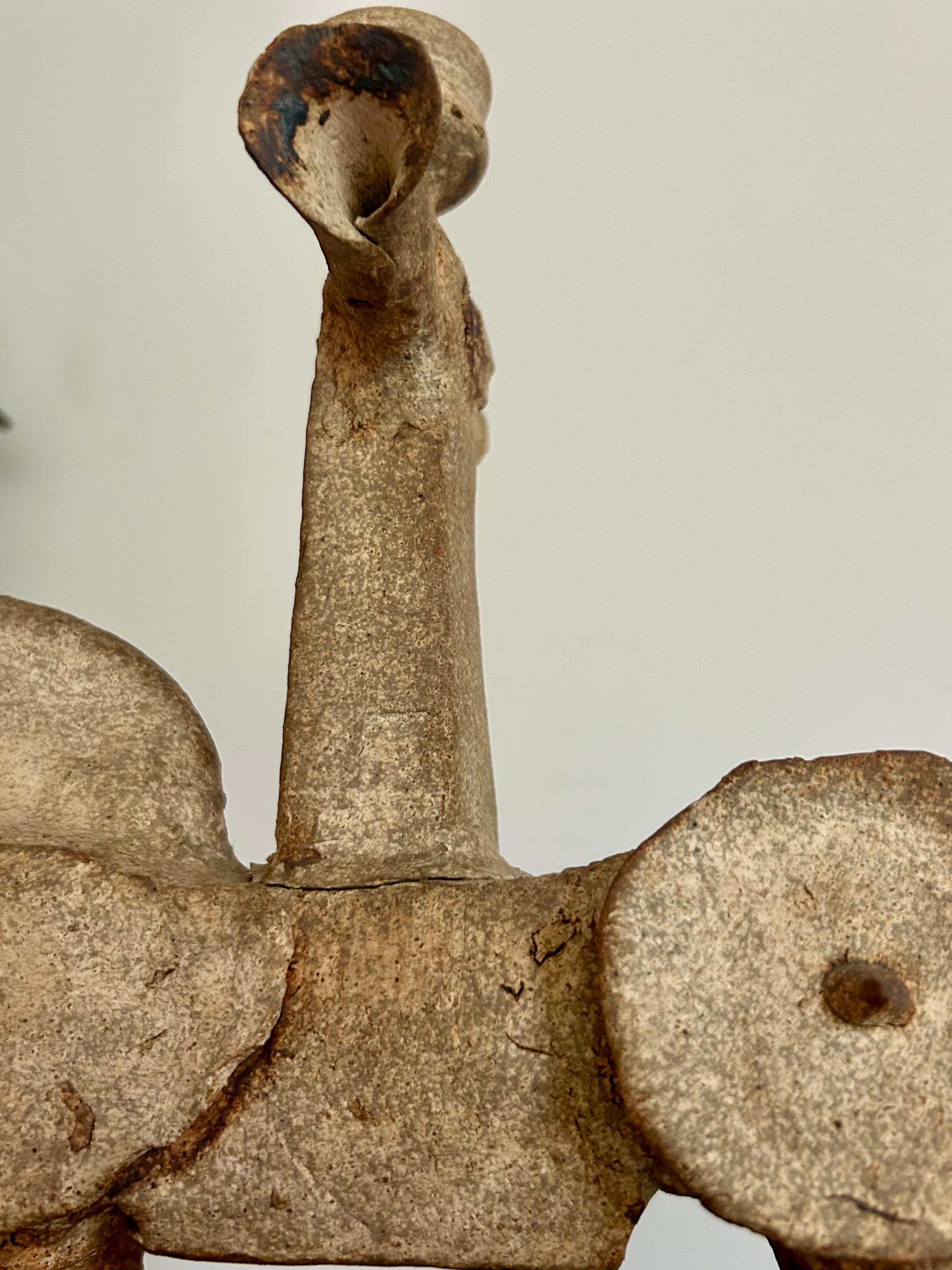 Stylized Stoneware Horse Sculpture Bertil Vallien For Sale 10