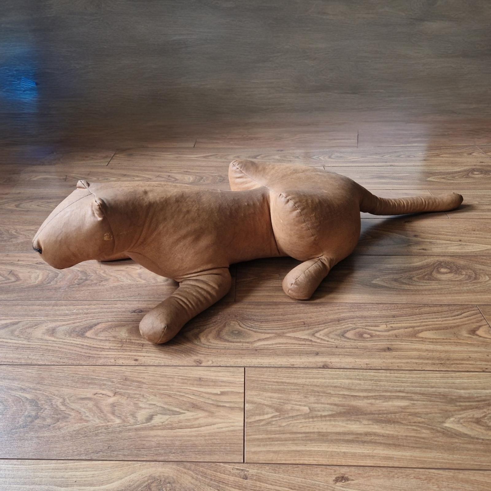 French Stylized stuffed jaguar by Alain Montserrat, France 1970s For Sale