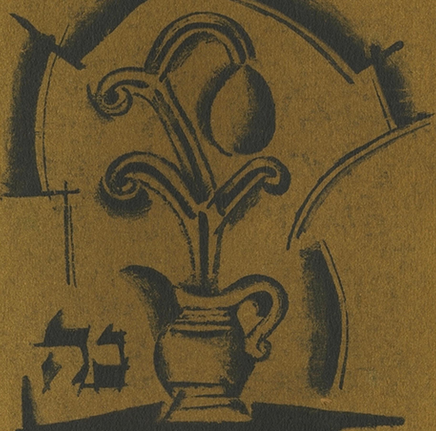 Diese Lithografie aus der Serie 