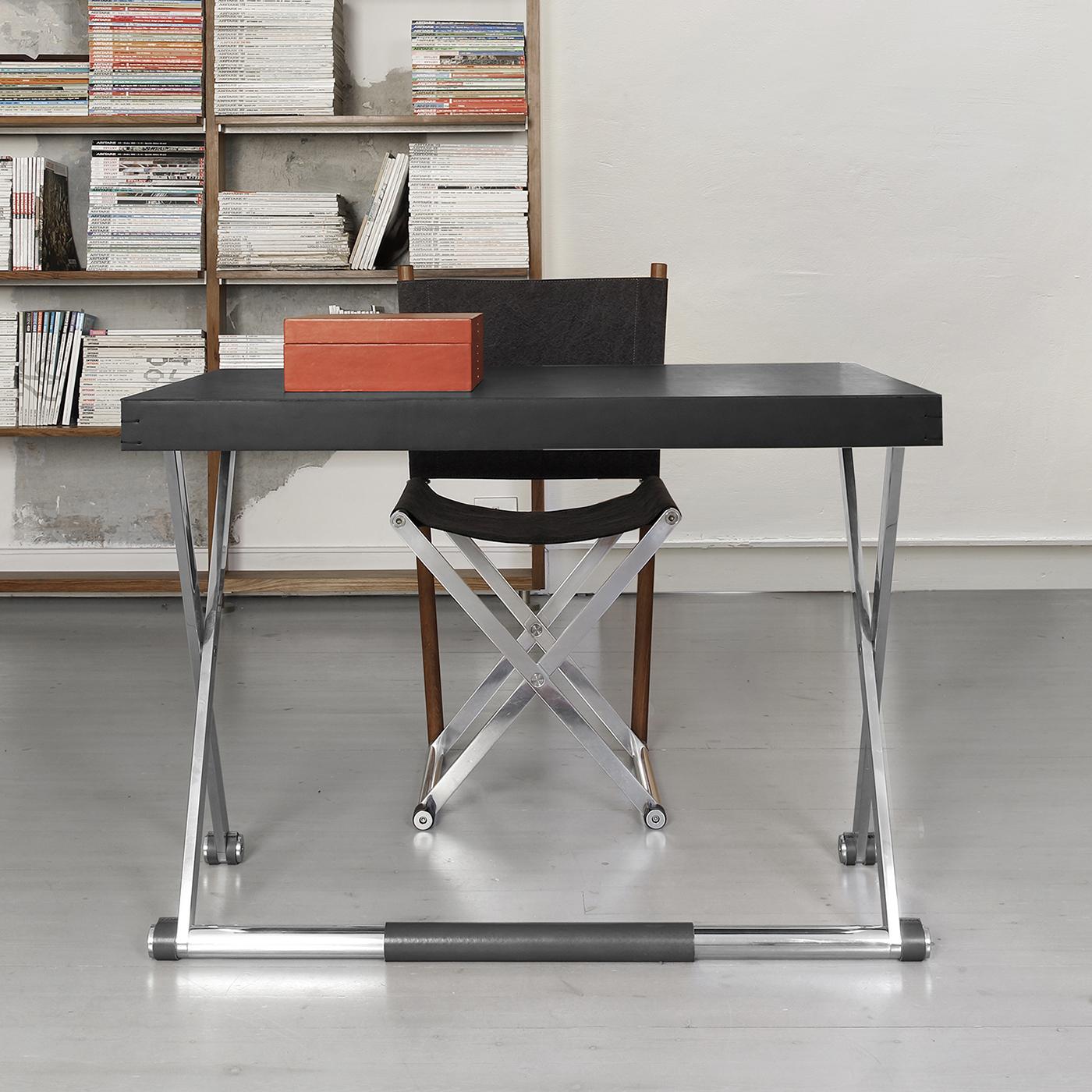Modern Stylo Folding Desk by Enrico Tonucci For Sale