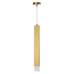 Stylus Rectangular With Cristal Pendant Light