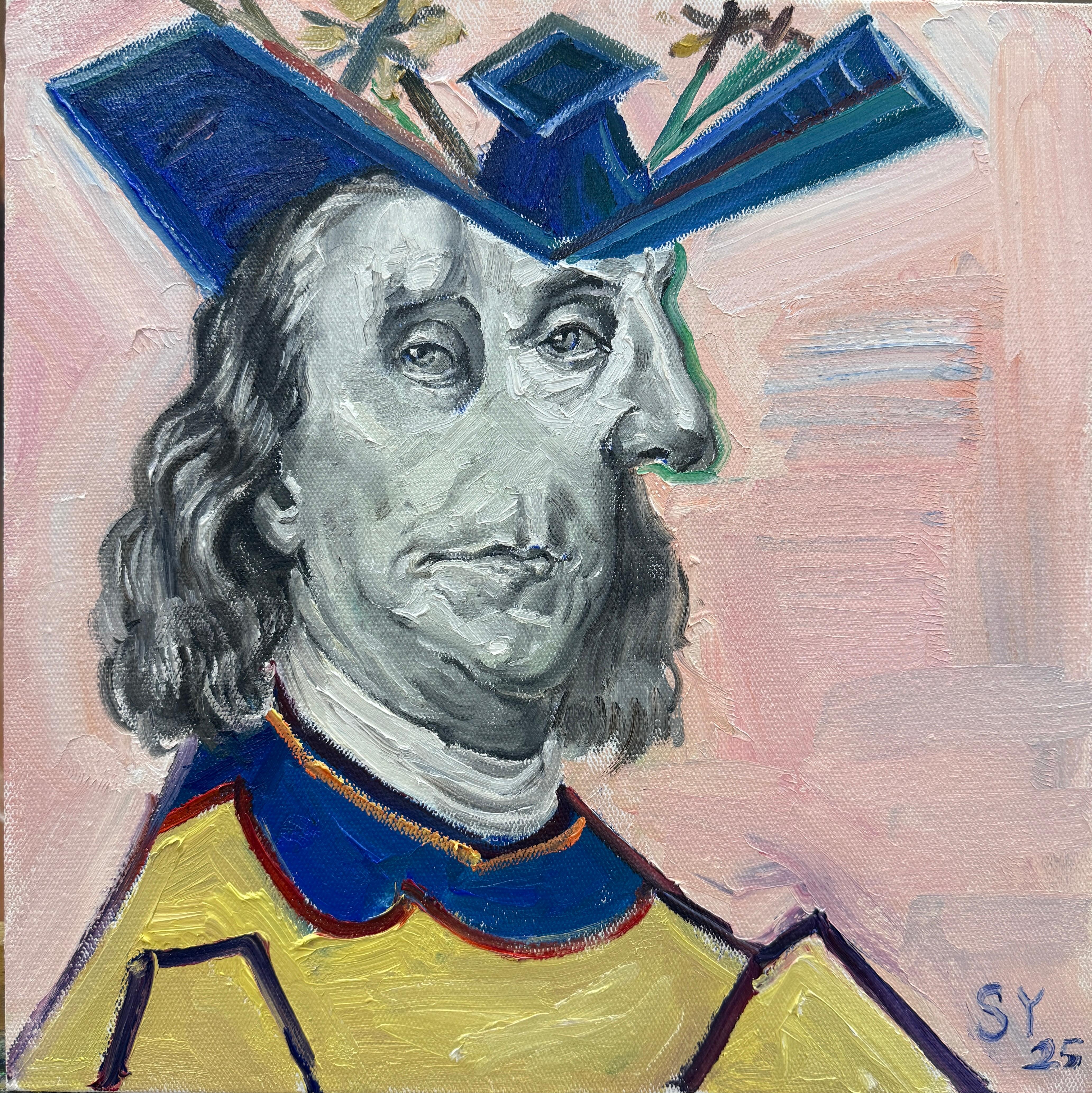 Chinese Contemporary Art by Su Yu - Abstract Dollar