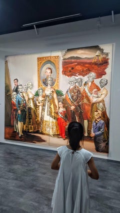 Chinese Contemporary Art by Su Yu - Dollar Masquerade