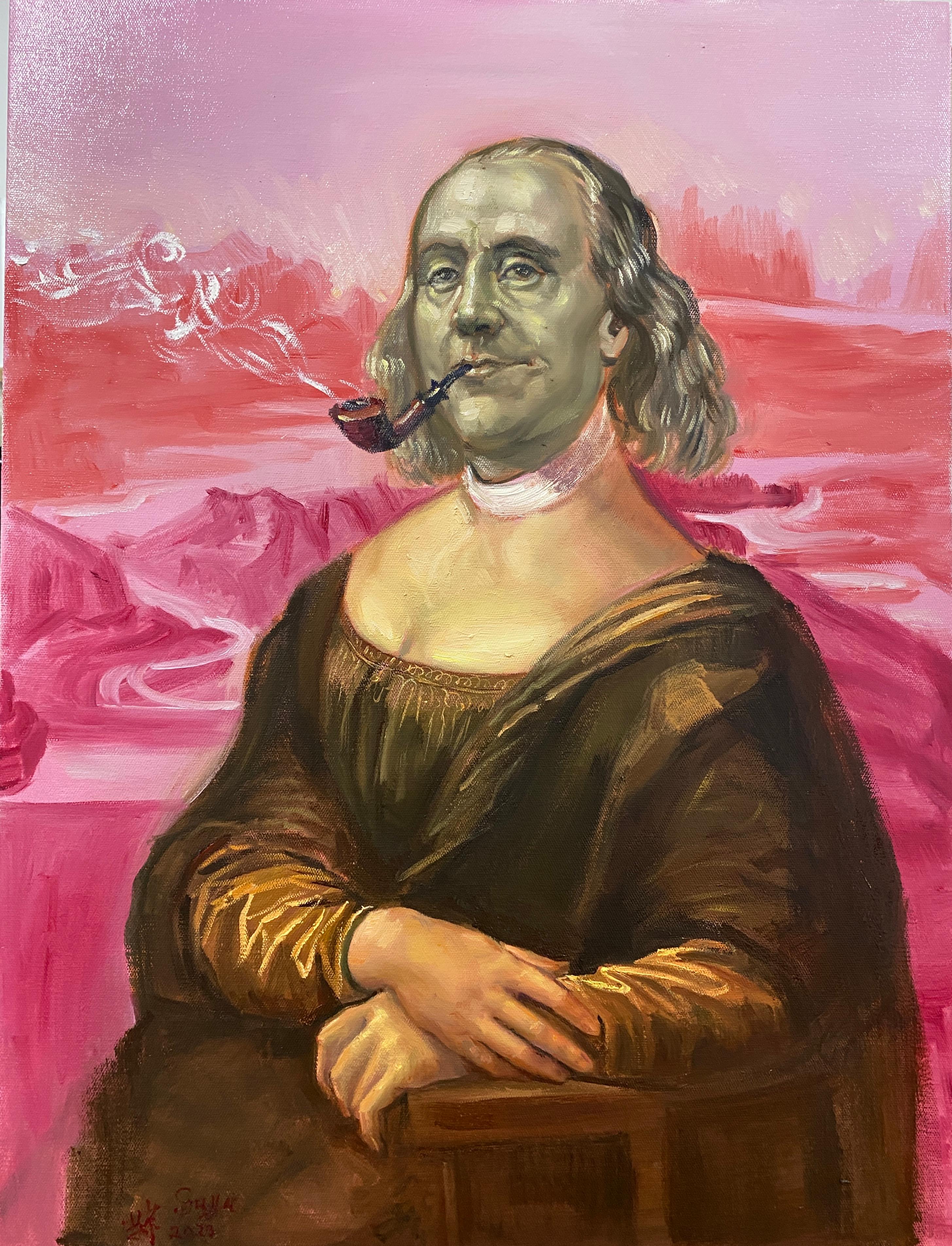 Art contemporain chinois de Su Yu - Don't Blame Me, Mona Lisa en vente 1