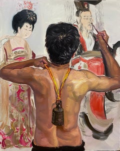 Arte contemporáneo chino de Su Yu - Oro