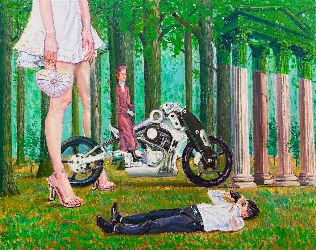 Chinese Contemporary Art by Su Yu - Magical Summer