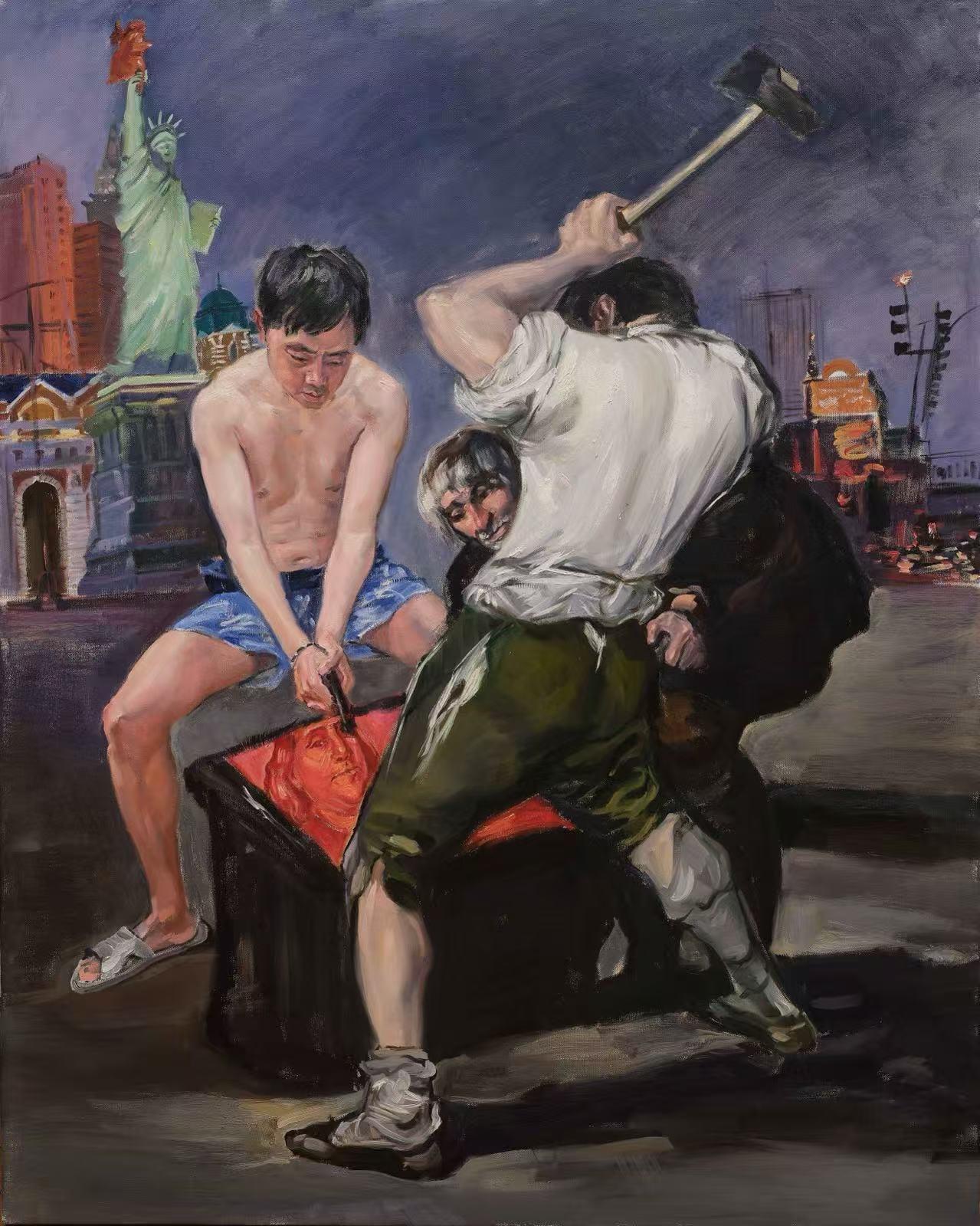 Chinese Contemporary Art by Su Yu - Manufacture