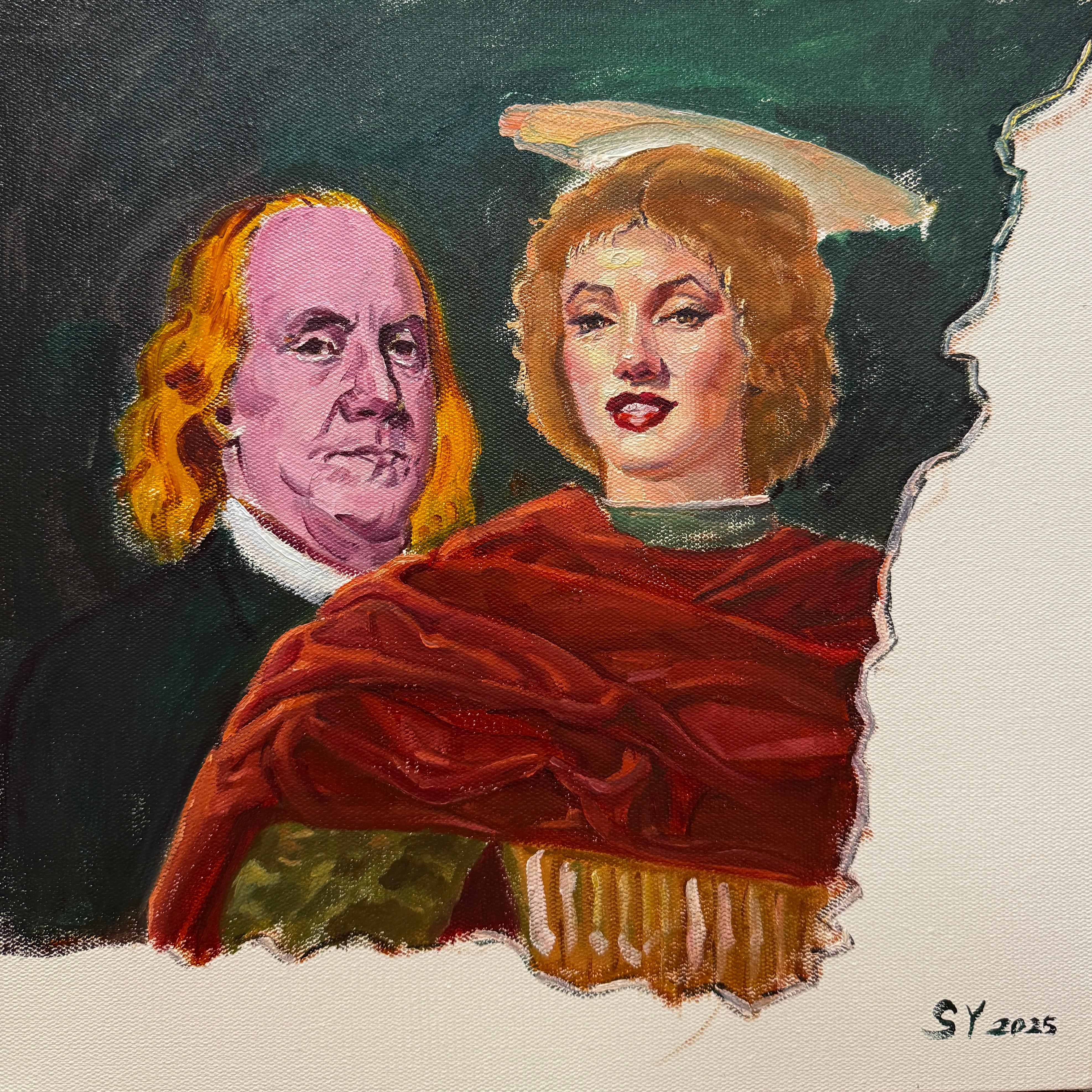 Chinese Contemporary Art by Su Yu - Marilyn Monroe in Classic Times