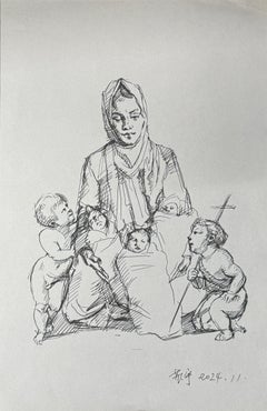 Arte contemporanea cinese di Su Yu - Amore materno