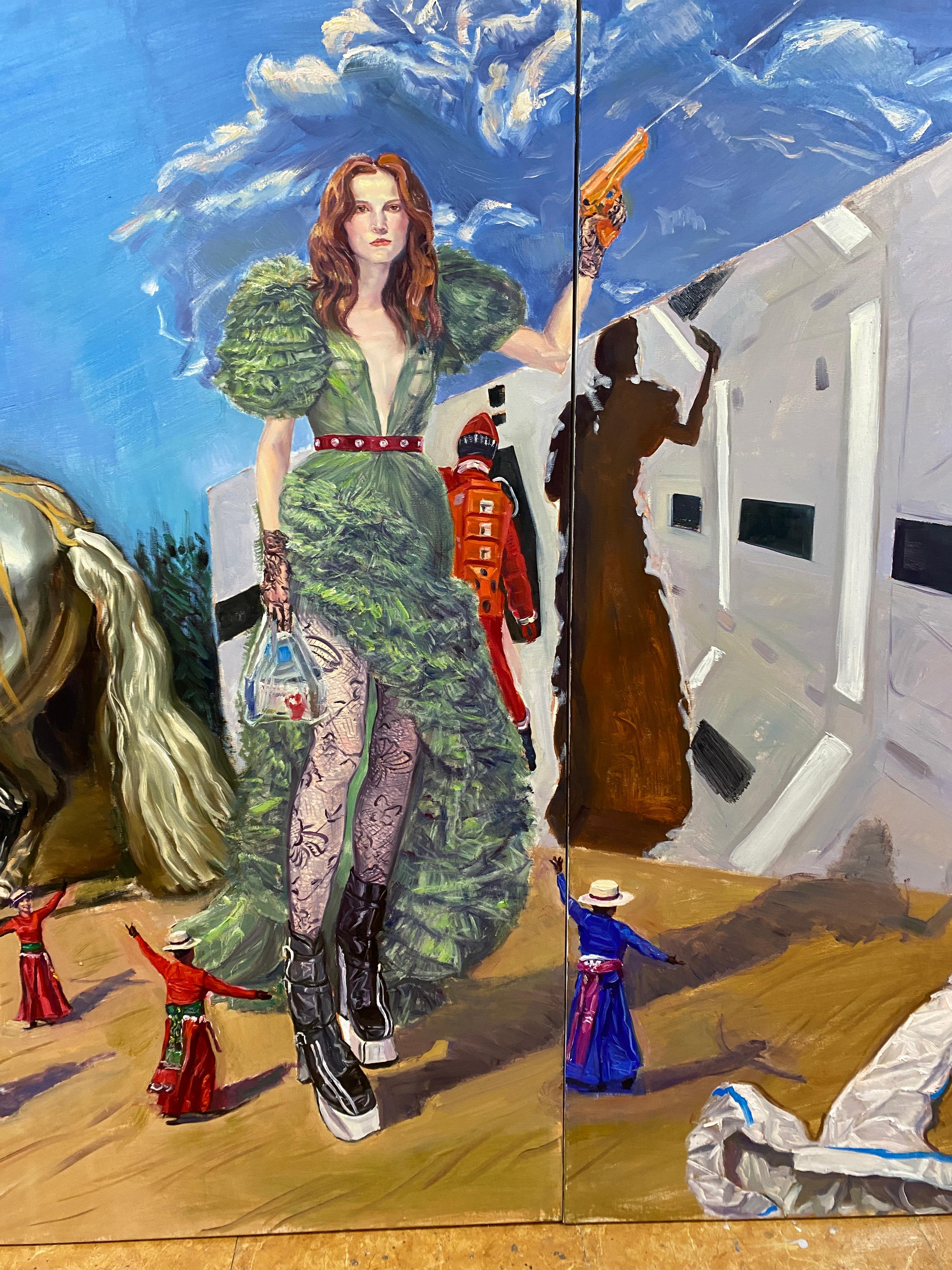 L'arte contemporanea cinese di Su Yu - Non ci sono eroi nel tempo dei guai in vendita 3