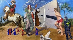 Chinese Contemporary Art by Su Yu - No Heroes in Trouble Time