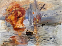 Chinese Contemporary Art by Su Yu - The Sunrise Destroyed