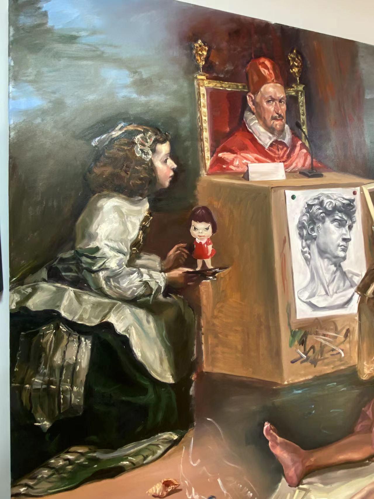 Arte contemporanea cinese di Su Yu - Questo sogno continuerà in vendita 8