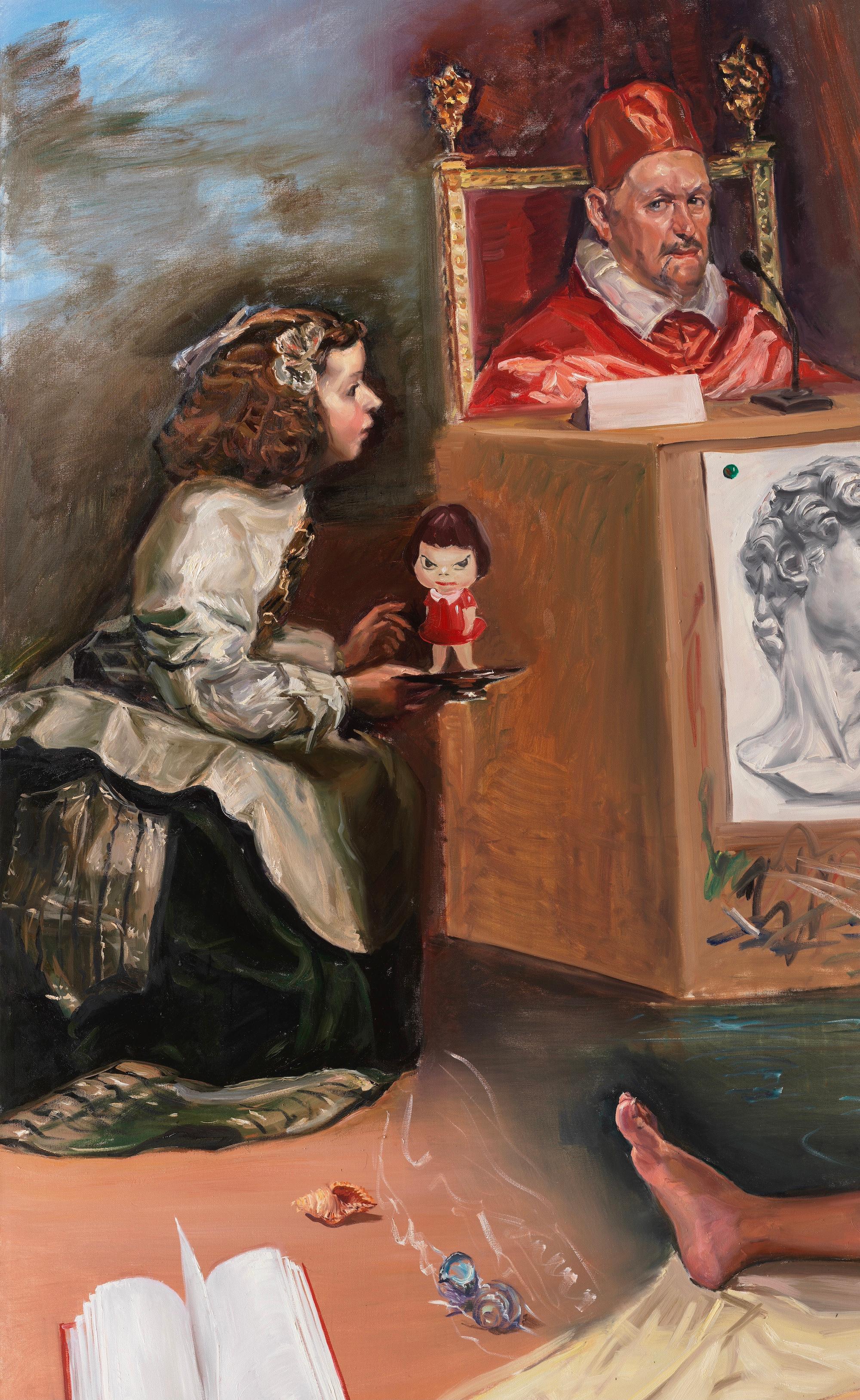 Arte contemporanea cinese di Su Yu - Questo sogno continuerà in vendita 15
