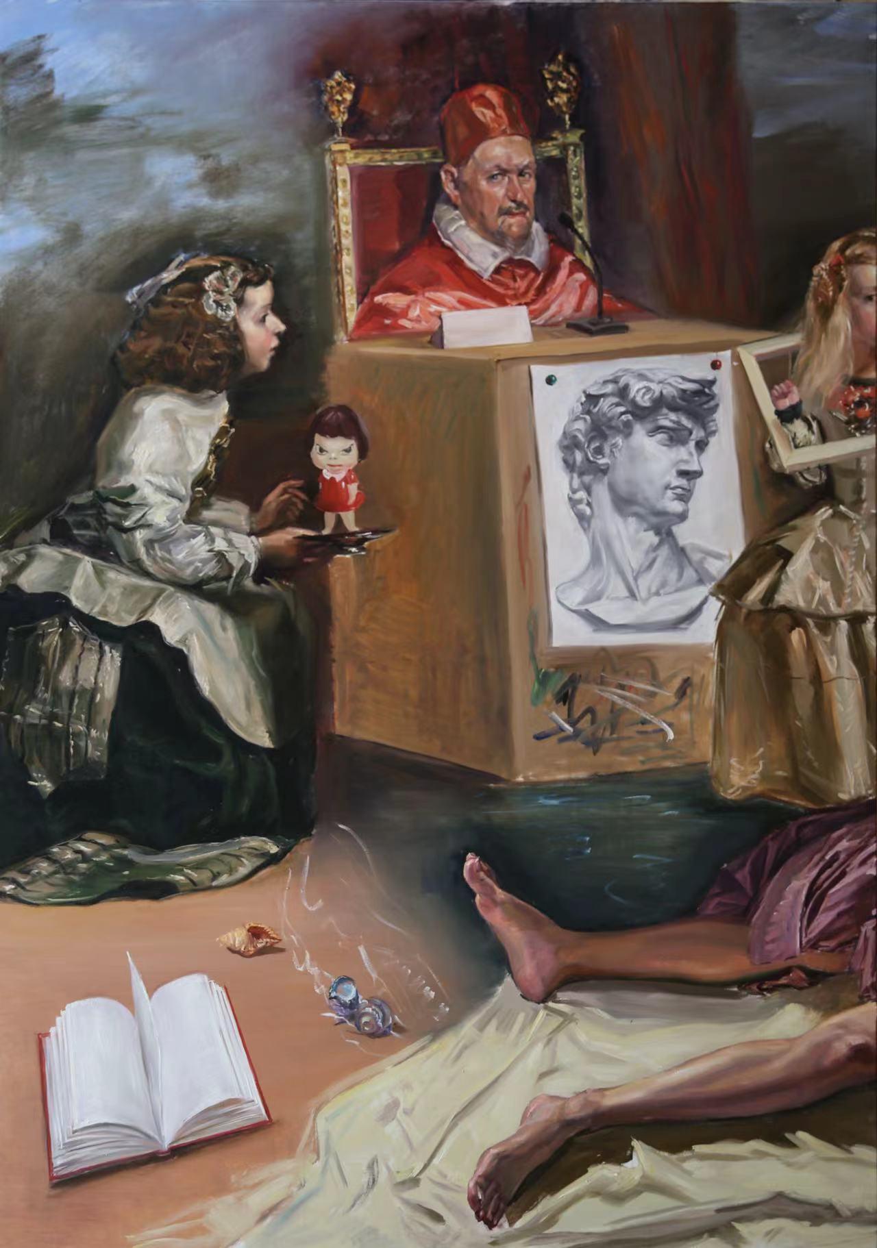 Arte contemporanea cinese di Su Yu - Questo sogno continuerà in vendita 2