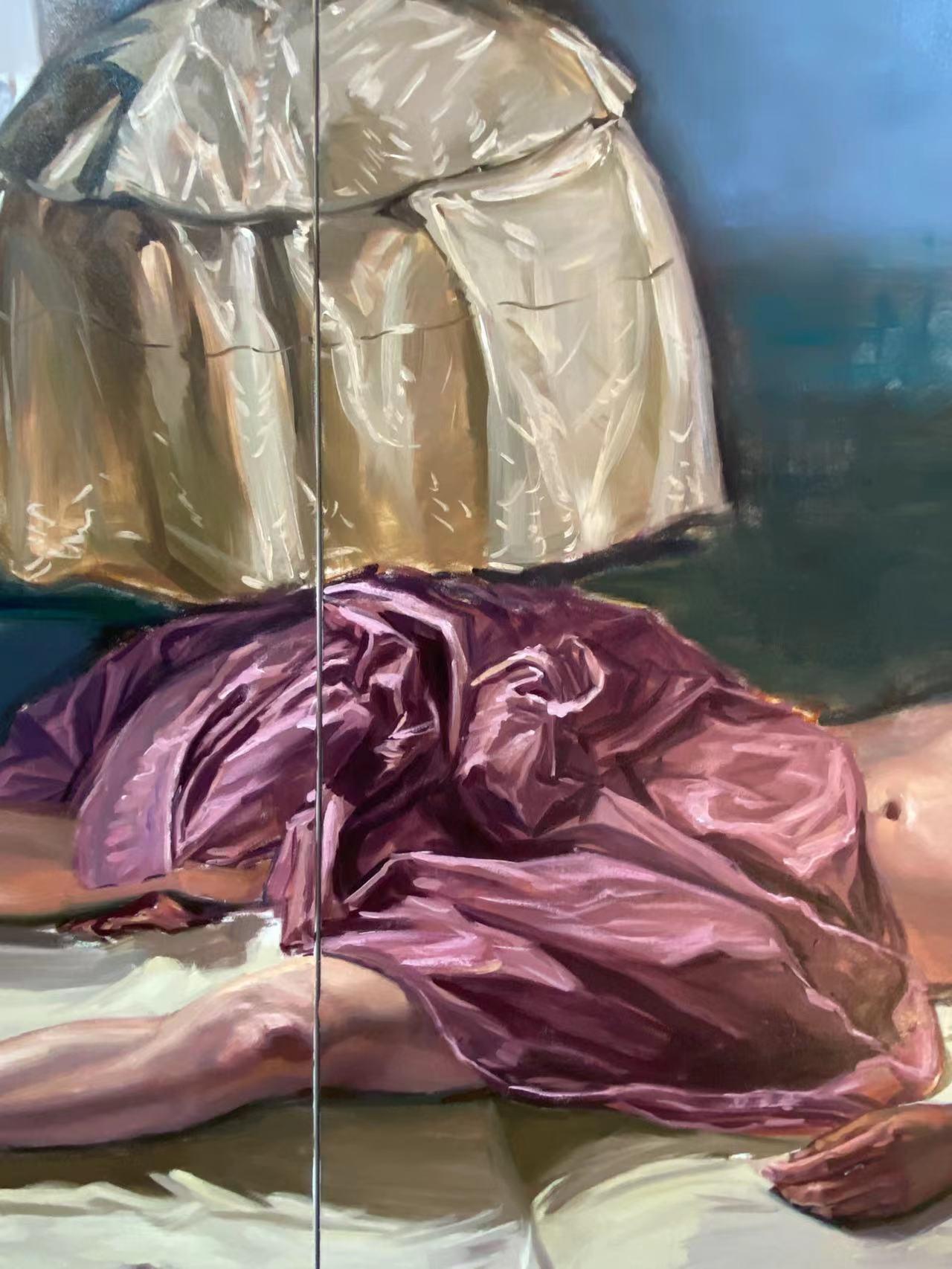 Arte contemporanea cinese di Su Yu - Questo sogno continuerà in vendita 4