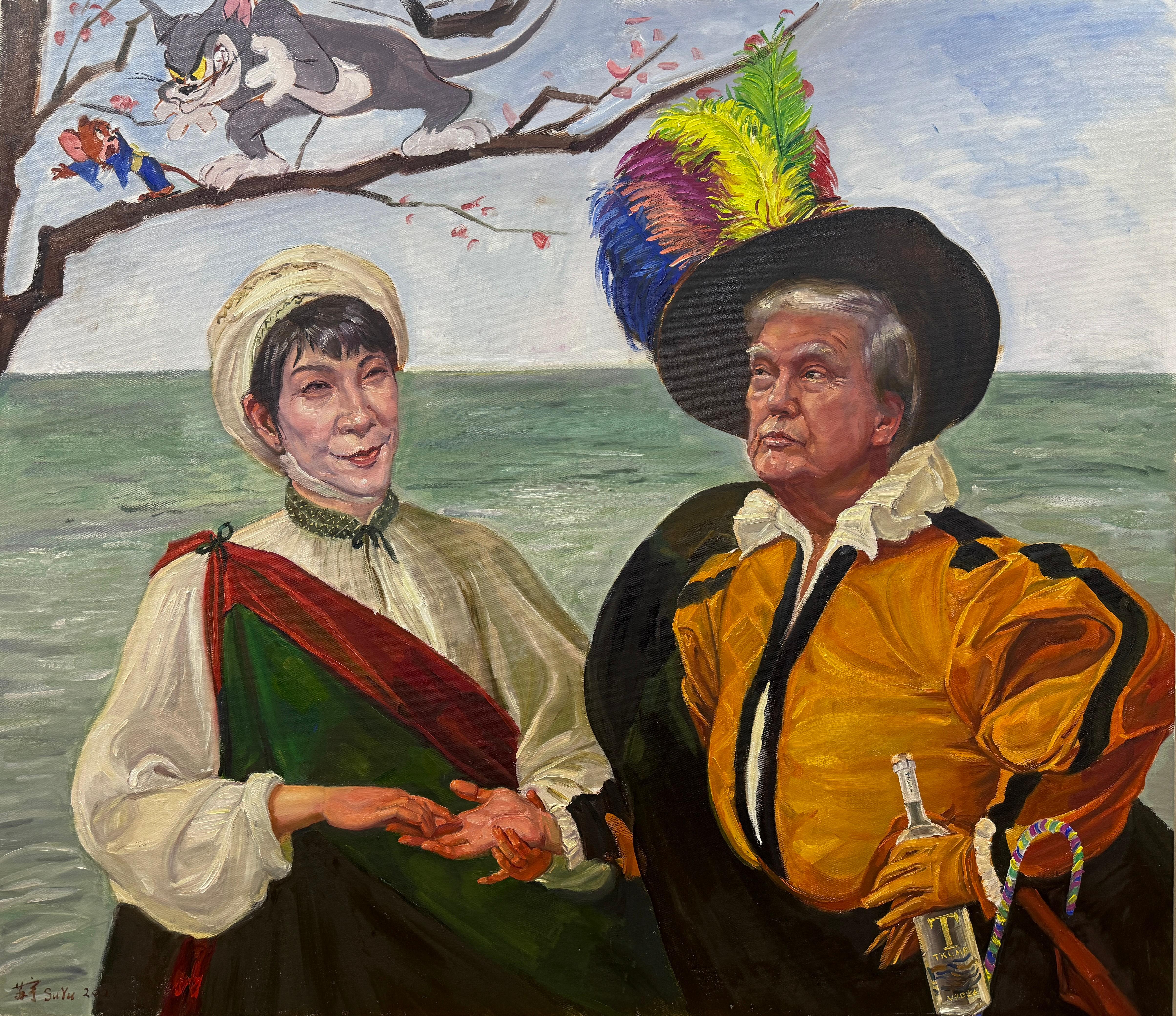 Oil on canvas

Su Yu is a Chinese artist born in 1987 who lives and works in Beijing. He was an old student of prestigious art teachers as Shi Liang &amp; Chen Danqing at Oil Painting Institute in Beijing, China.

Text by Shi Liang:

Honestly,it’s