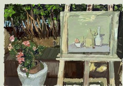 Chinese Contemporary Print by Su Yu - Morandi in the Garden 