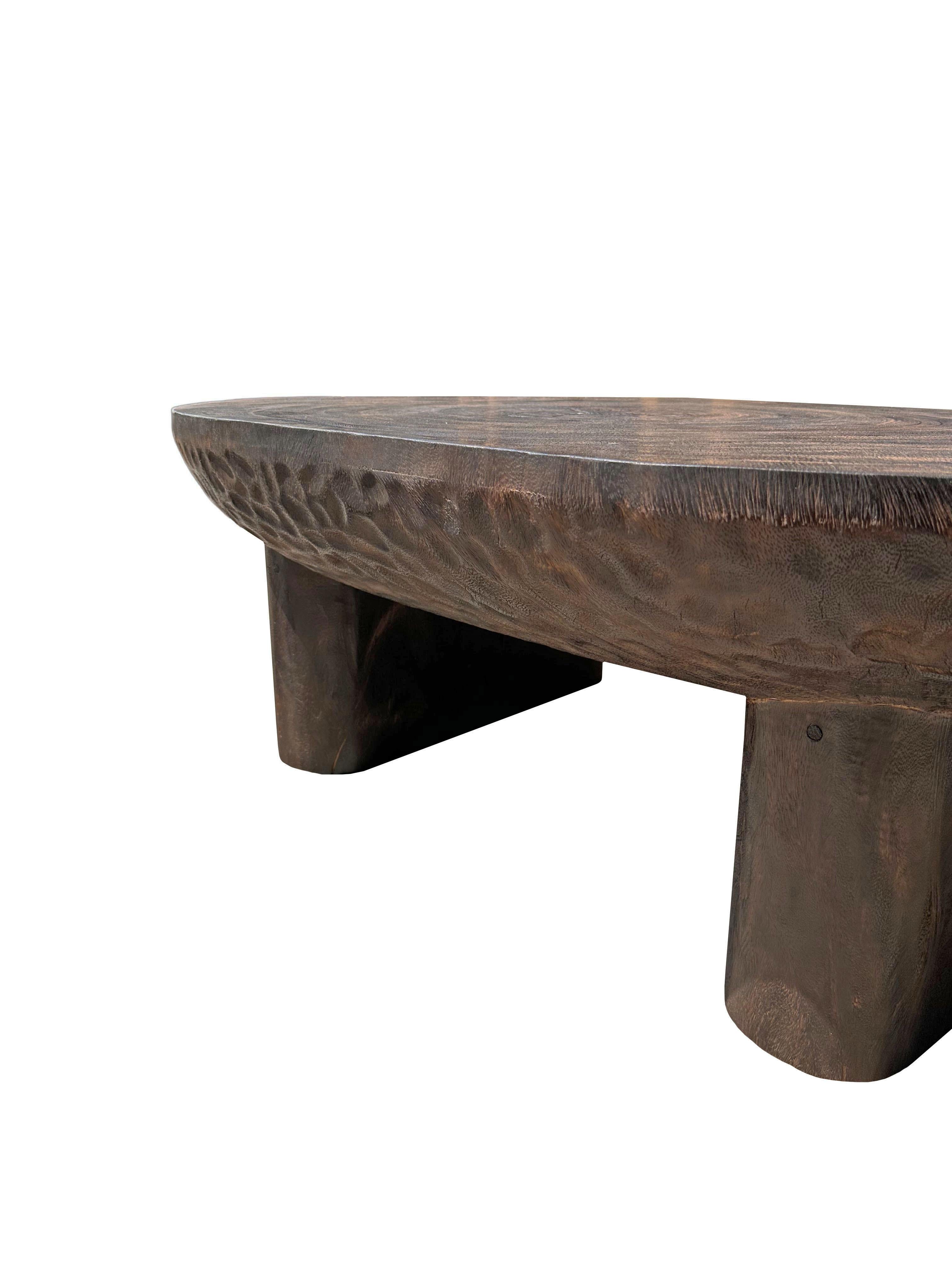 hewn table