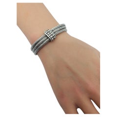 Suarti Sterling Silver Hand Woven 3 Chain Bracelet #20568