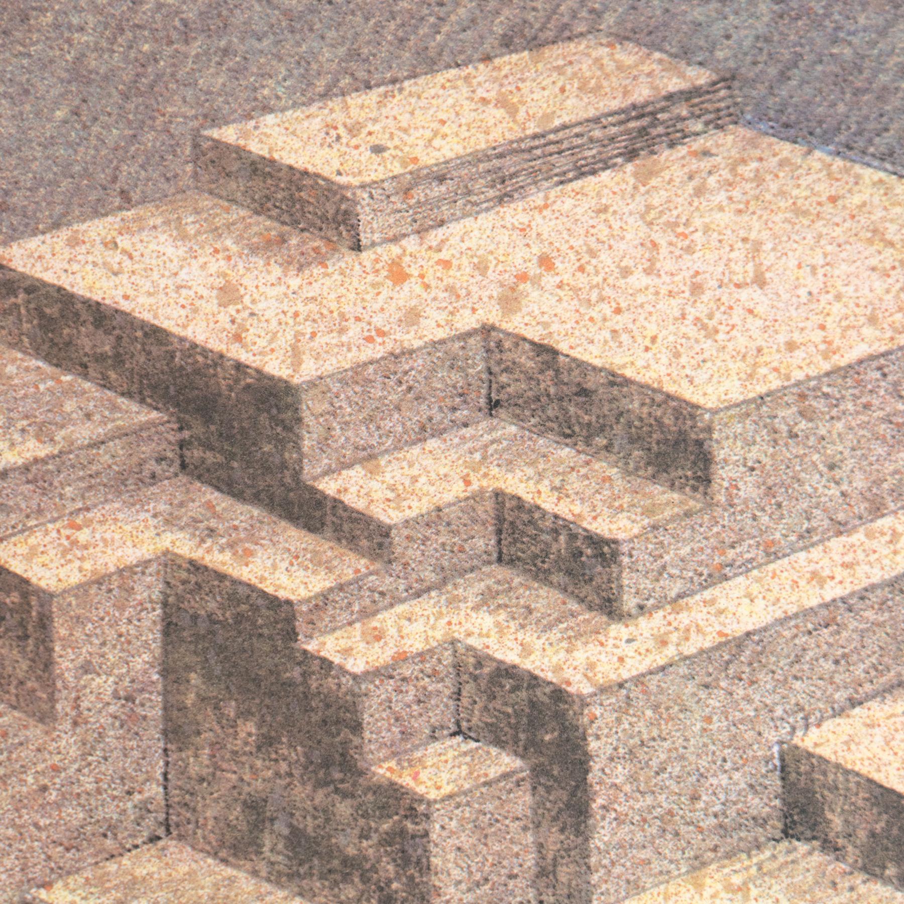 Subirachs Color Abstract Lithography on Paper, 1999 For Sale 2