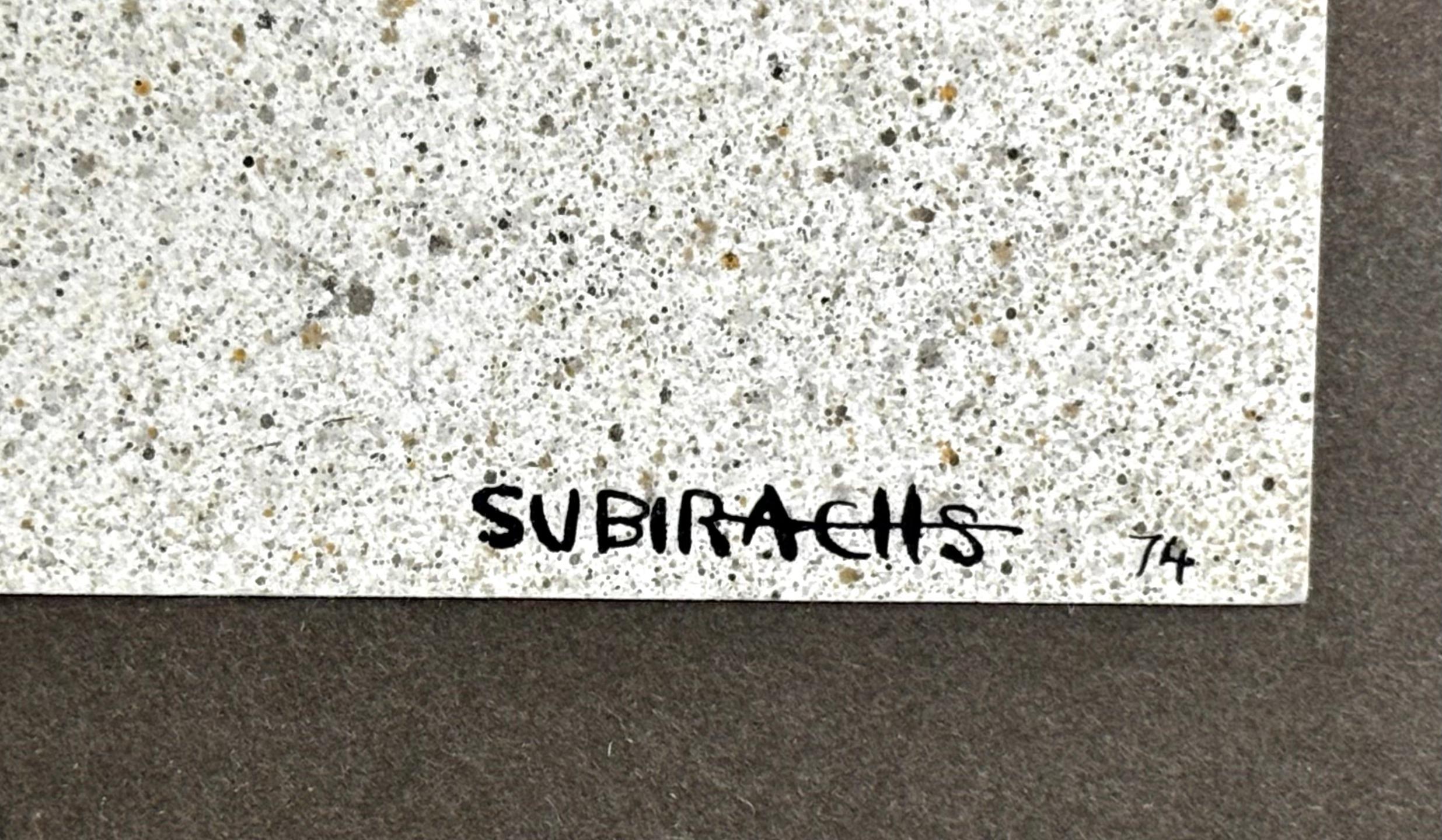 DIBUJO - JOSEP MARIA SUBIRACHS - HOMENAJE A MILLET, 1974. For Sale 6