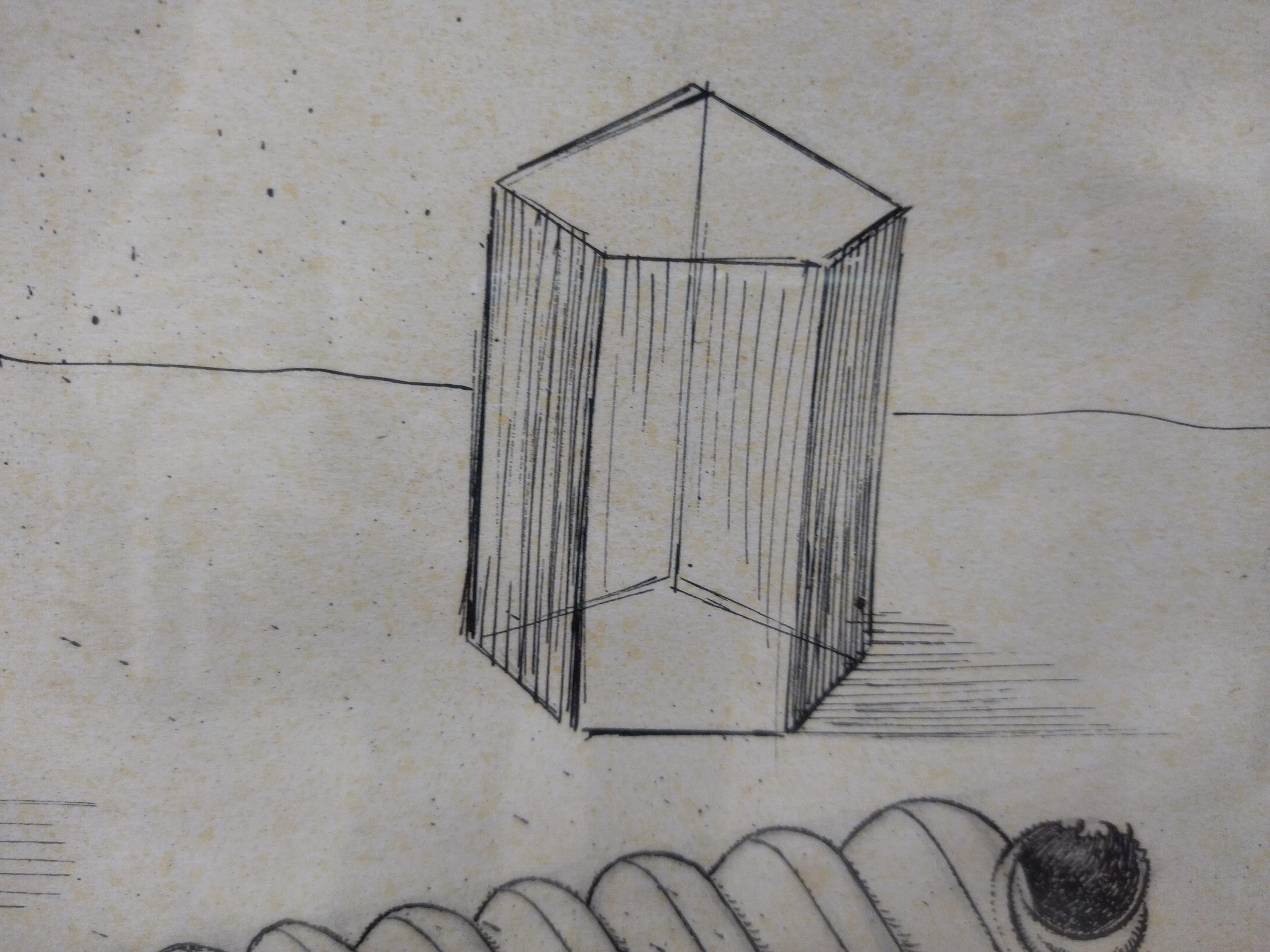 Subirachs, Jose Maria.  original pencil drawing For Sale 1