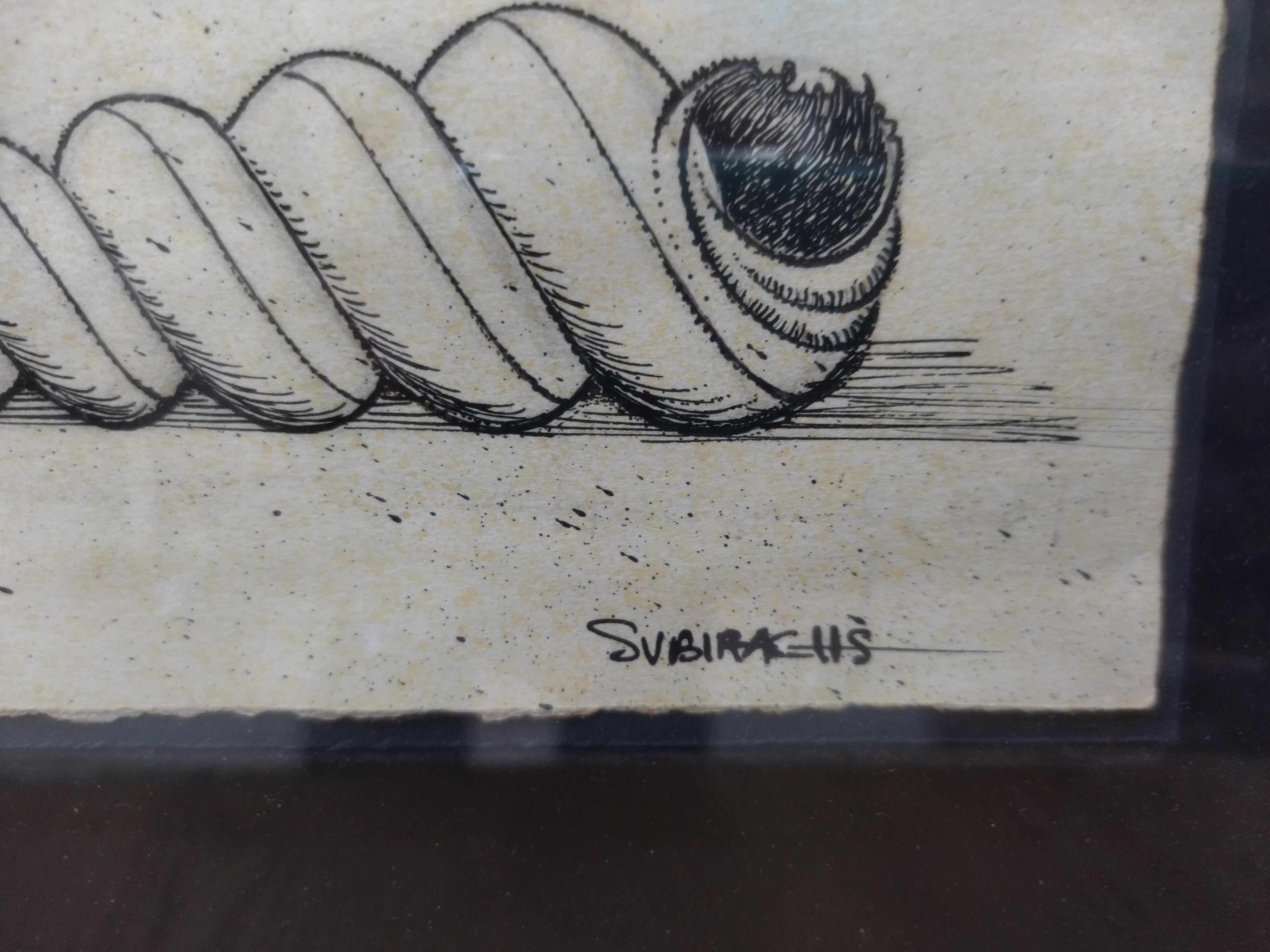 Subirachs, Jose Maria.  original pencil drawing For Sale 3