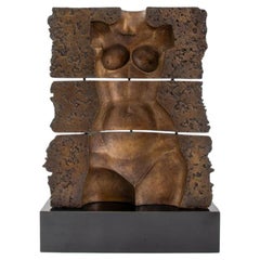 Subirachs "Untitled" Bronze Sculpture, 1982
