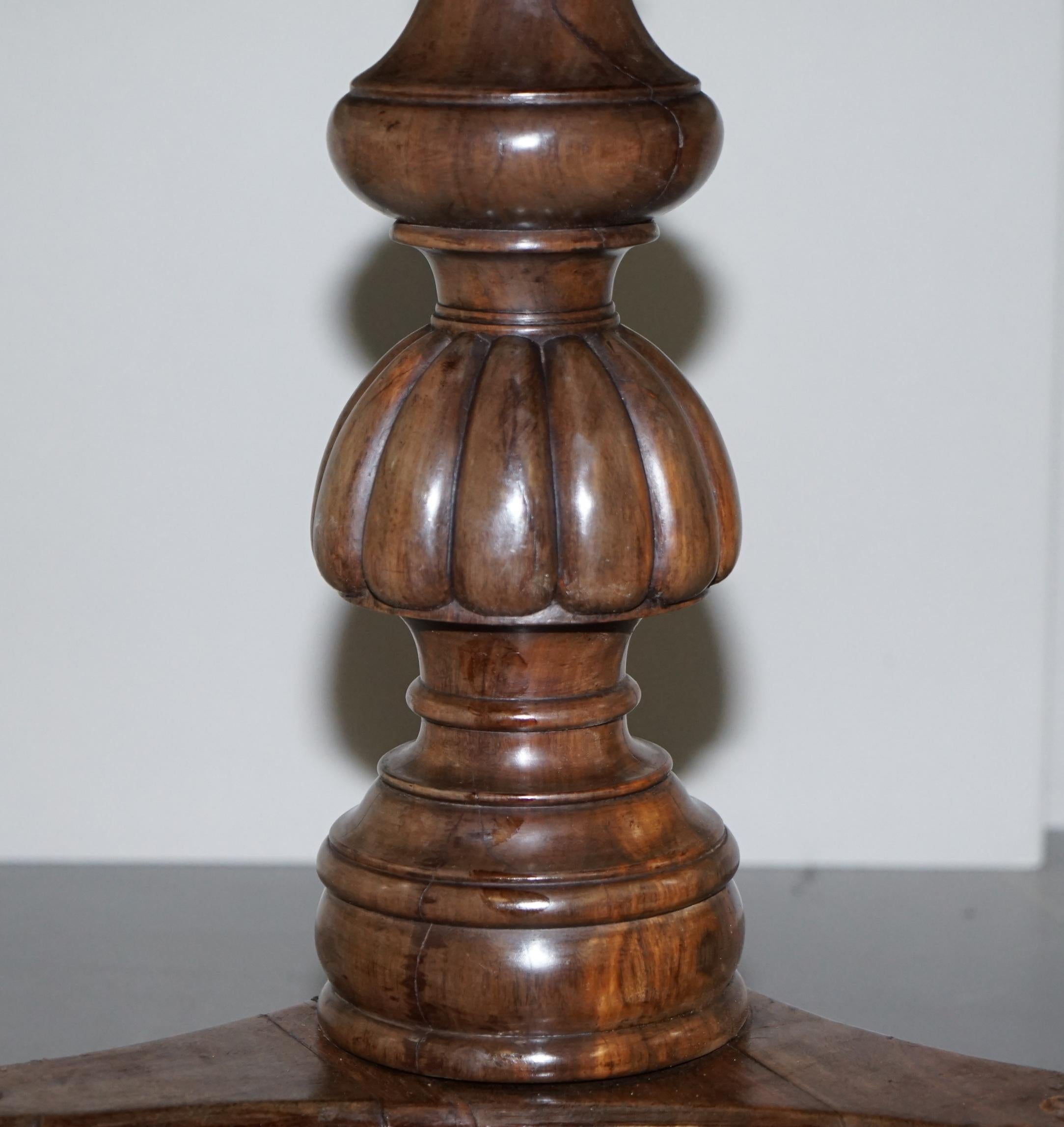 Sublime 19th Century Anglo-Indian Specimen Sample Wood Centre Occasional Table For Sale 2