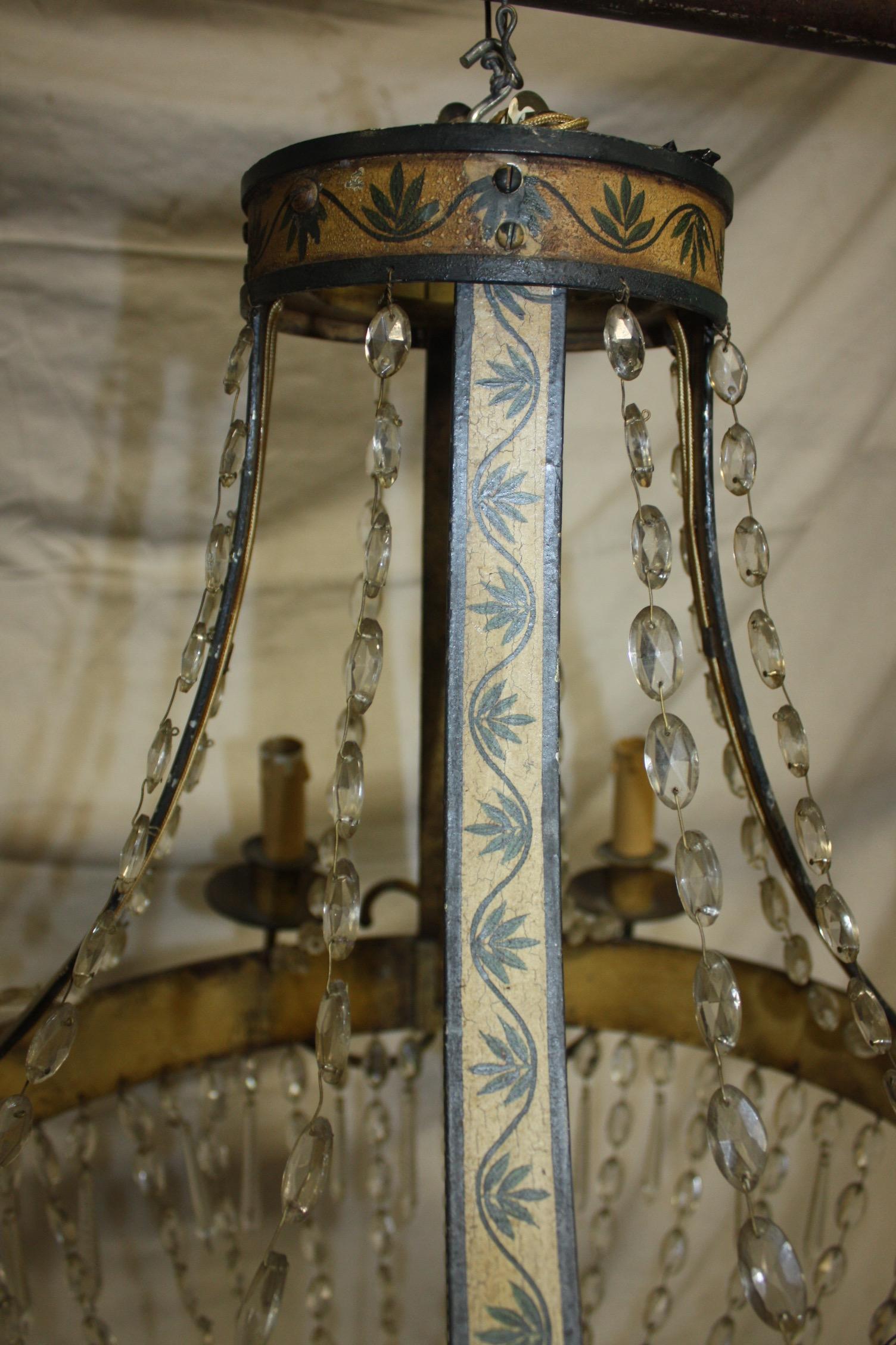 Sublime 19th Century French Empire Chandelier For Sale 5