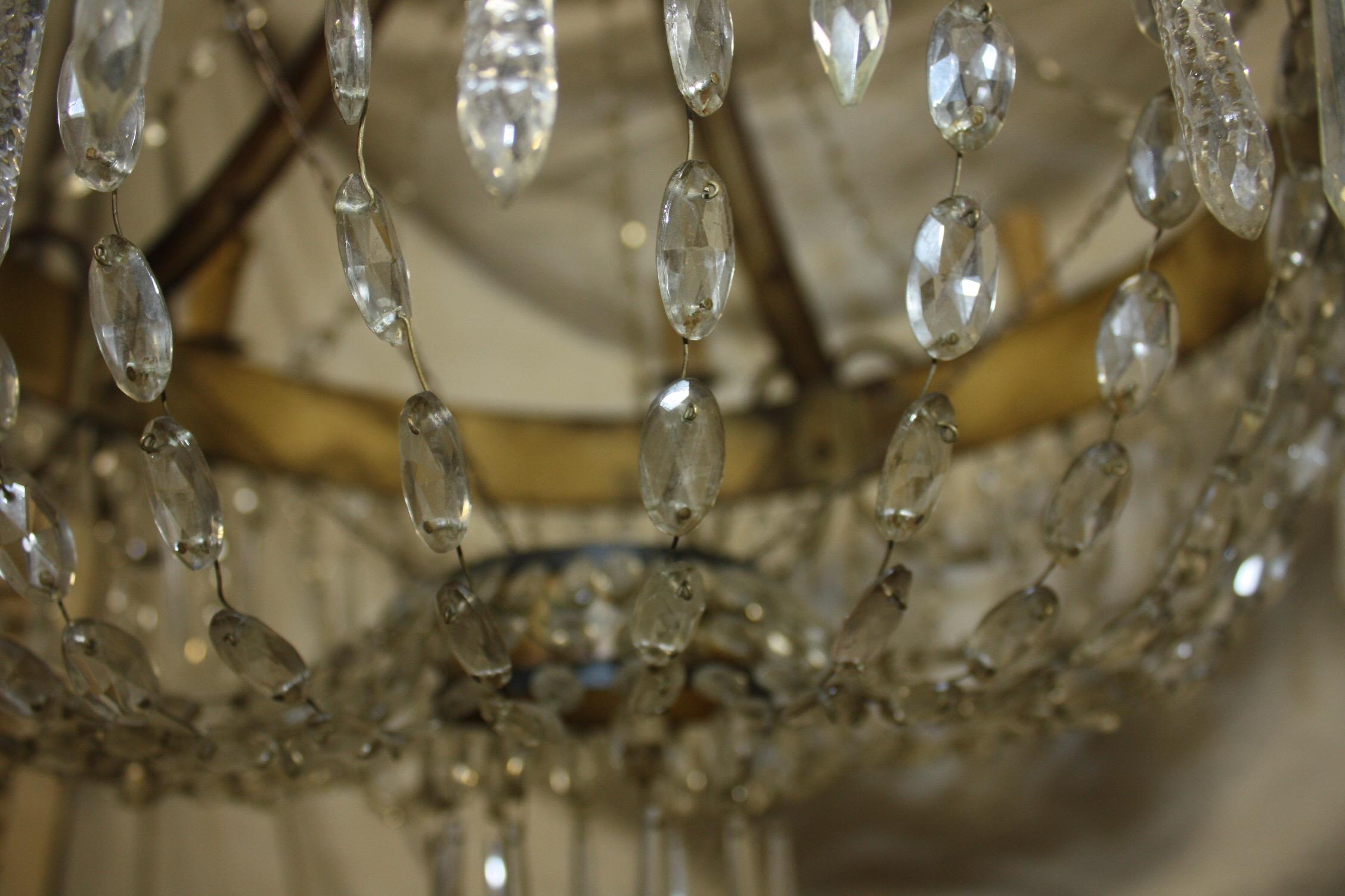 Sublime 19th Century French Empire Chandelier For Sale 10