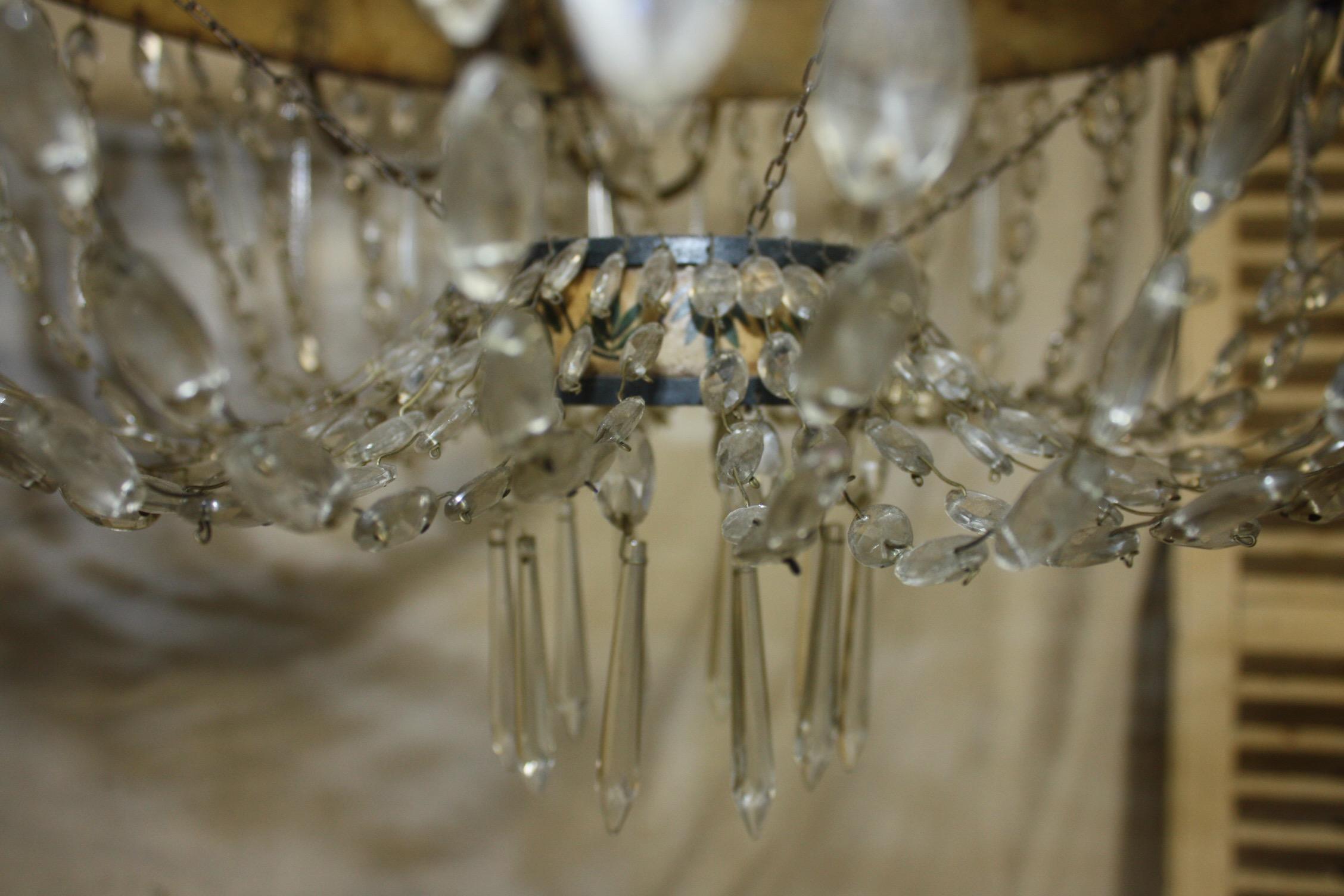Sublime 19th Century French Empire Chandelier For Sale 14
