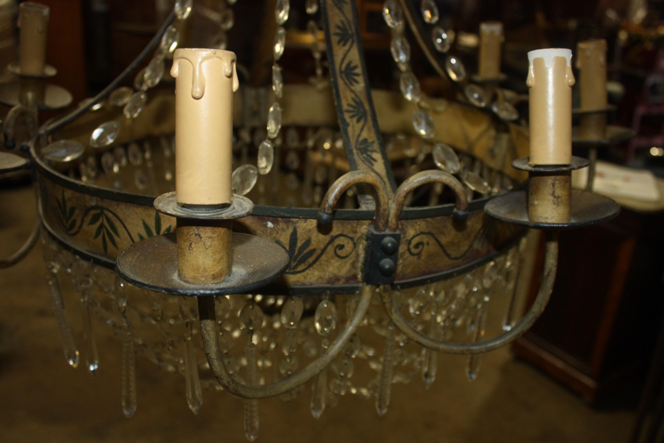 Sublime 19th Century French Empire Chandelier For Sale 1