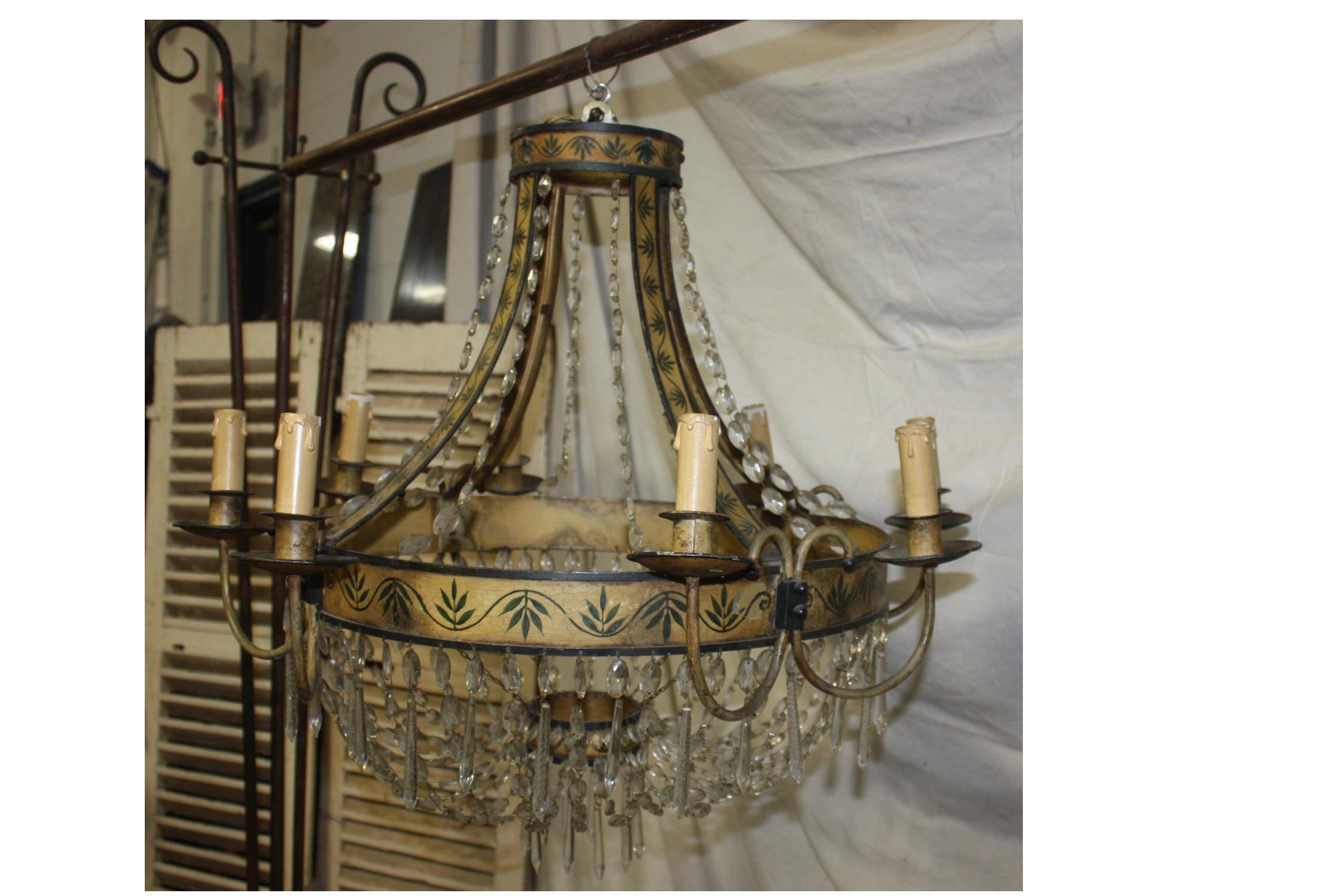 Sublime 19th Century French Empire Chandelier For Sale 2