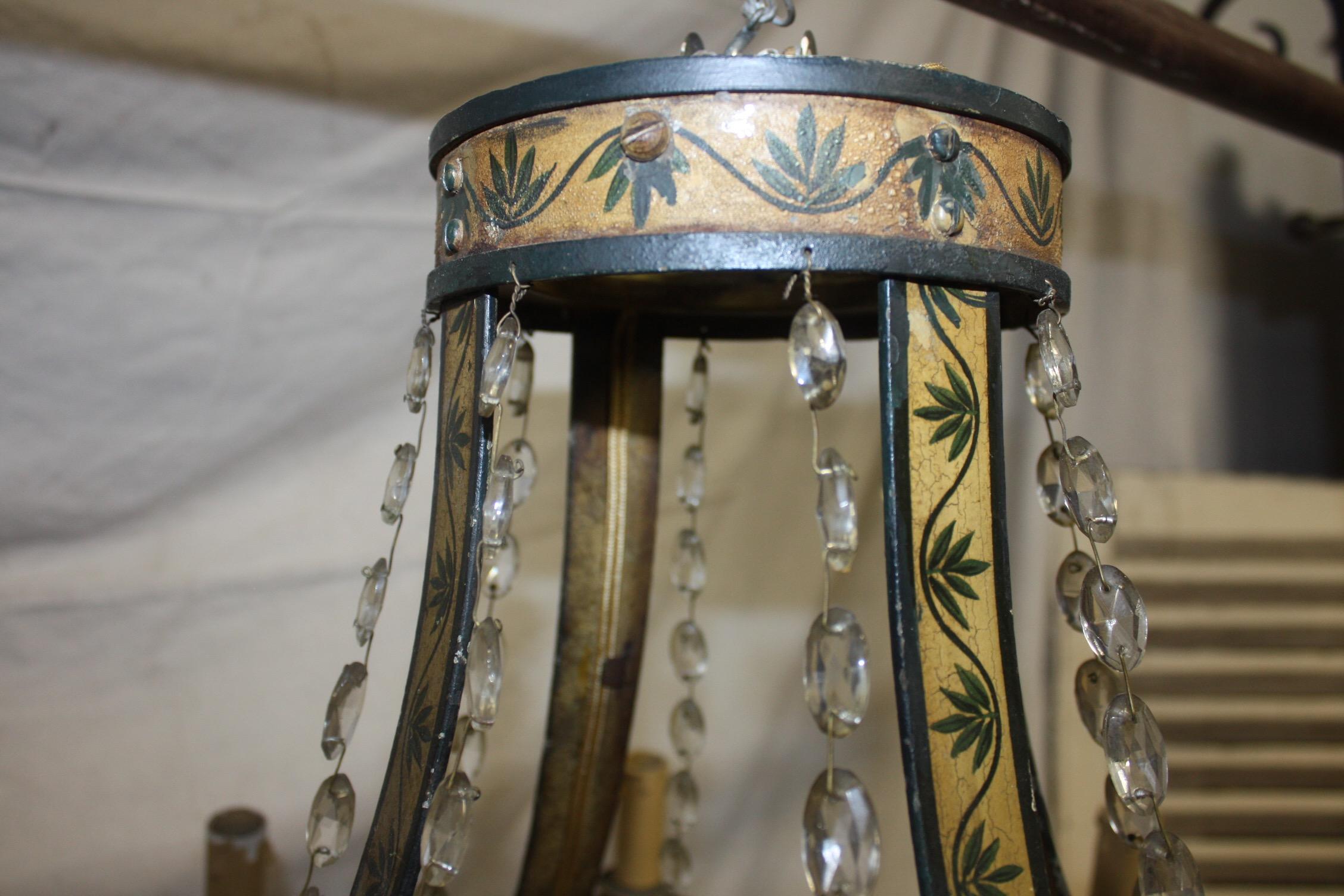 Sublime 19th Century French Empire Chandelier For Sale 4