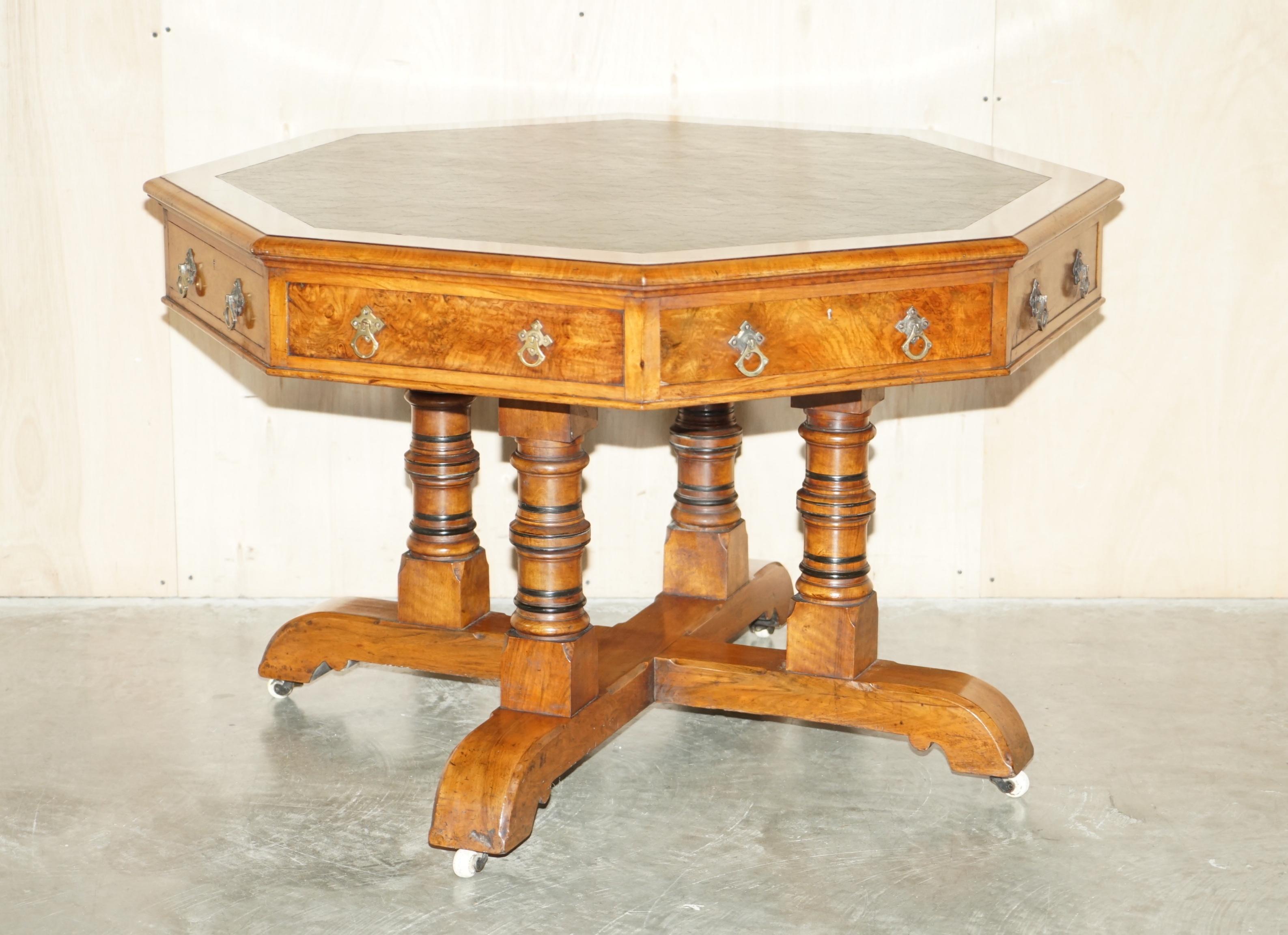We are delighted to offer for sale this absolutely stunning, early Victorian circa 1840 hand carved English Pollard oak centre table

A very good looking well made and decorative piece, hand carved in solid pollard oak, the legs are nicely turned
