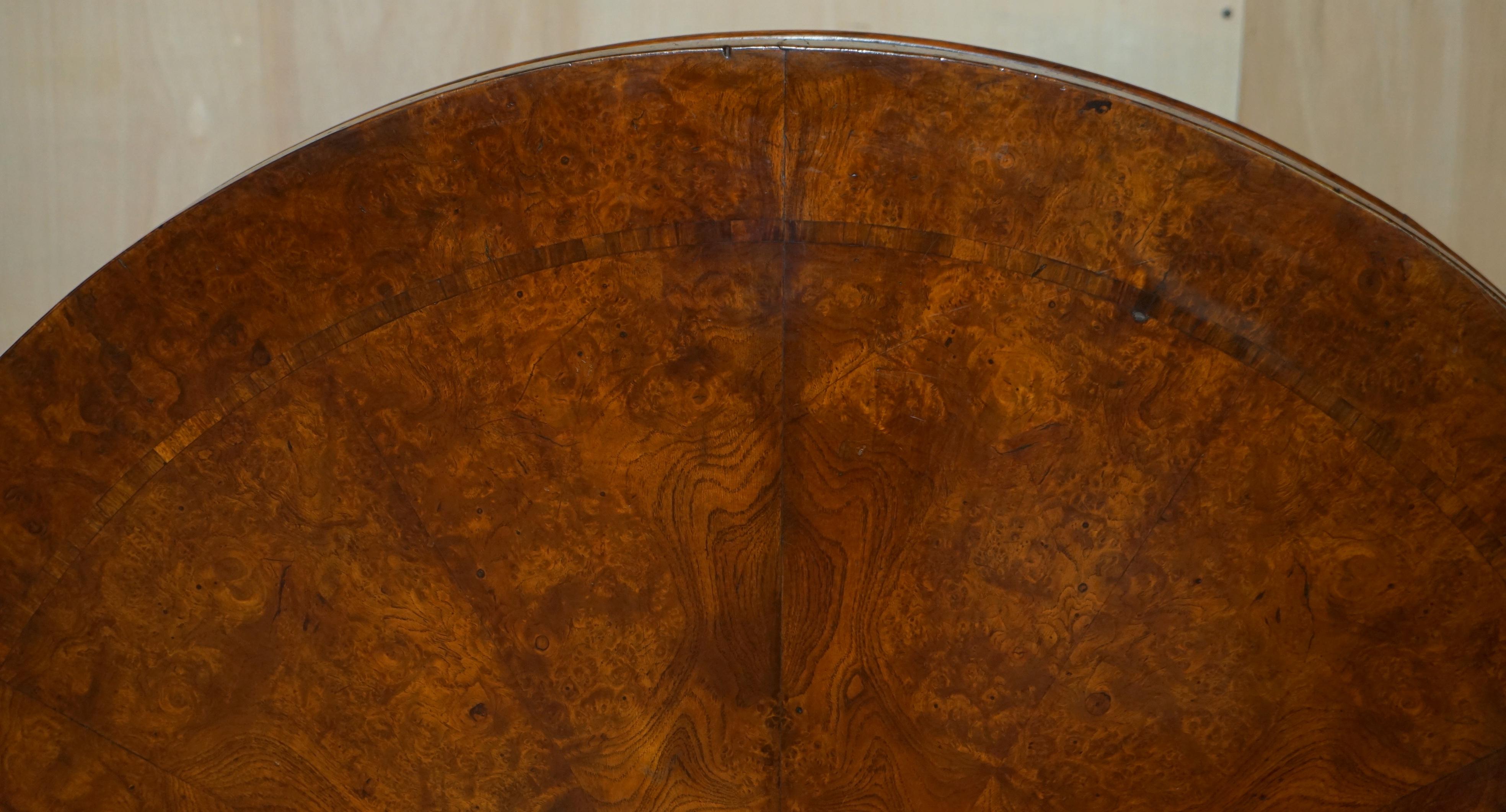 Sublime circa 1840 Victorian Pollard Oak Hand Carved Centre Occasional Table For Sale 10