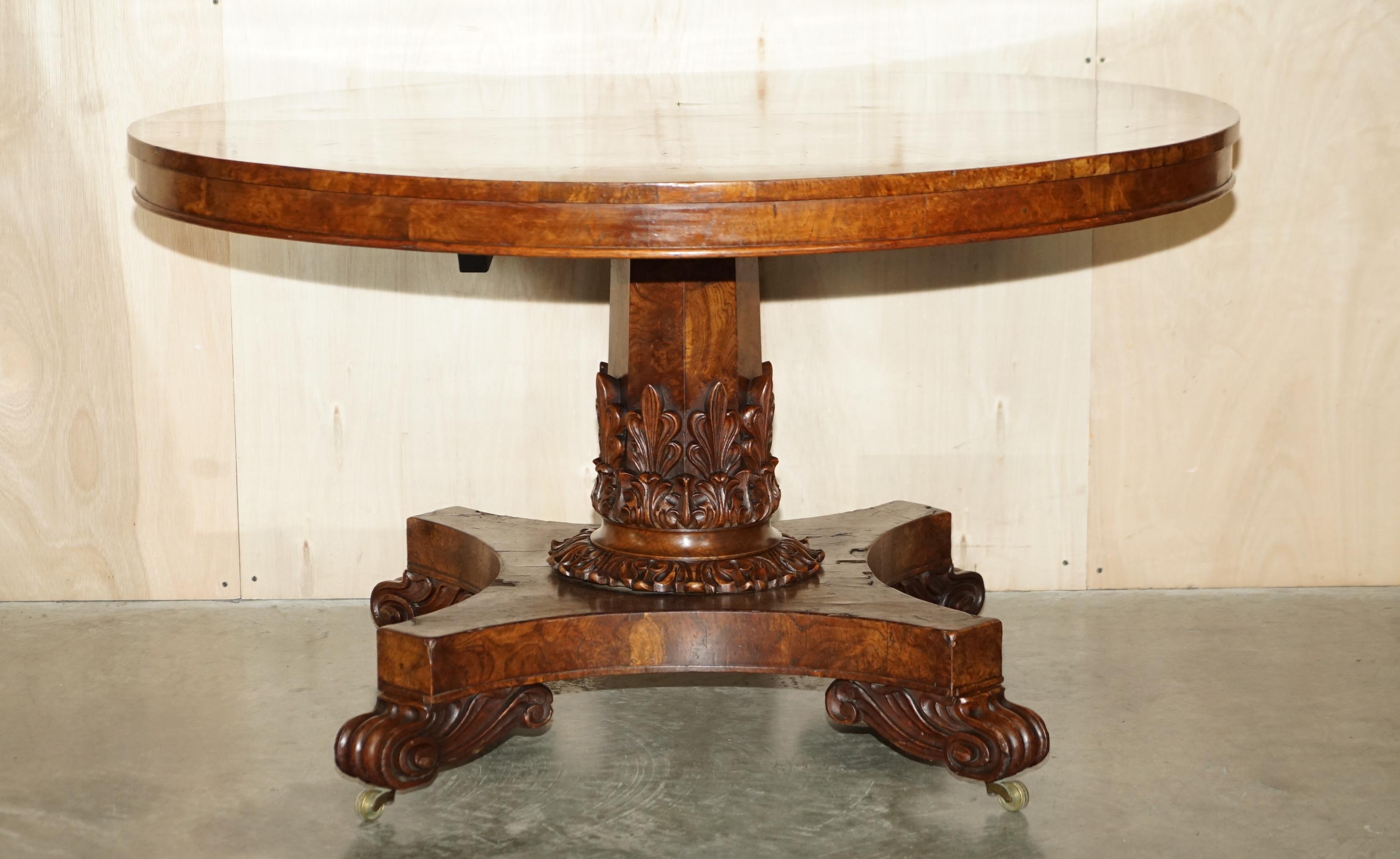 We are delighted to offer for sale this absolutely stunning, early Victorian circa 1840 Pollard, Burl Oak tilt top occasional table

A very good looking well made and decorative piece, hand carved in solid oak, the panels are Pollard oak which is