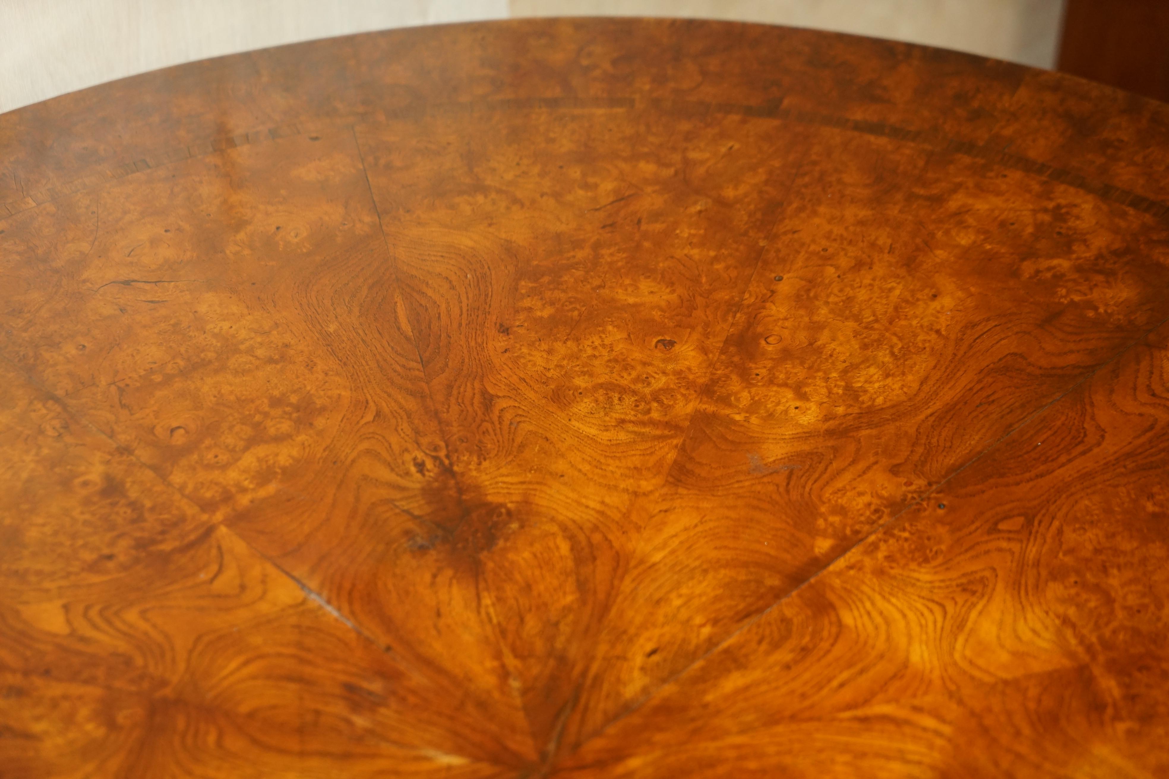 Sublime circa 1840 Victorian Pollard Oak Hand Carved Centre Occasional Table For Sale 3