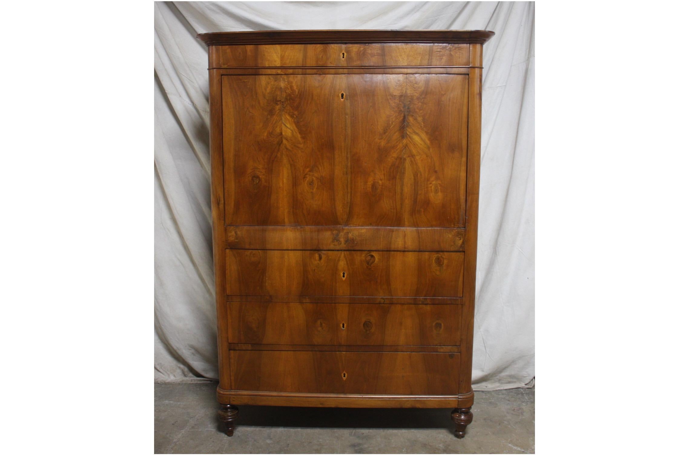 Marquetry Sublime Early 19th Century French Secrétaire For Sale