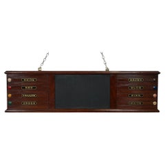 SUBLIME EST 1873 BiLLBOARD SNOOKER POOL SCOREBOARD BY ORME & SONS MANCHESTER