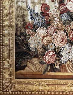 sublime floral tapestry of XX th century - n° 1191