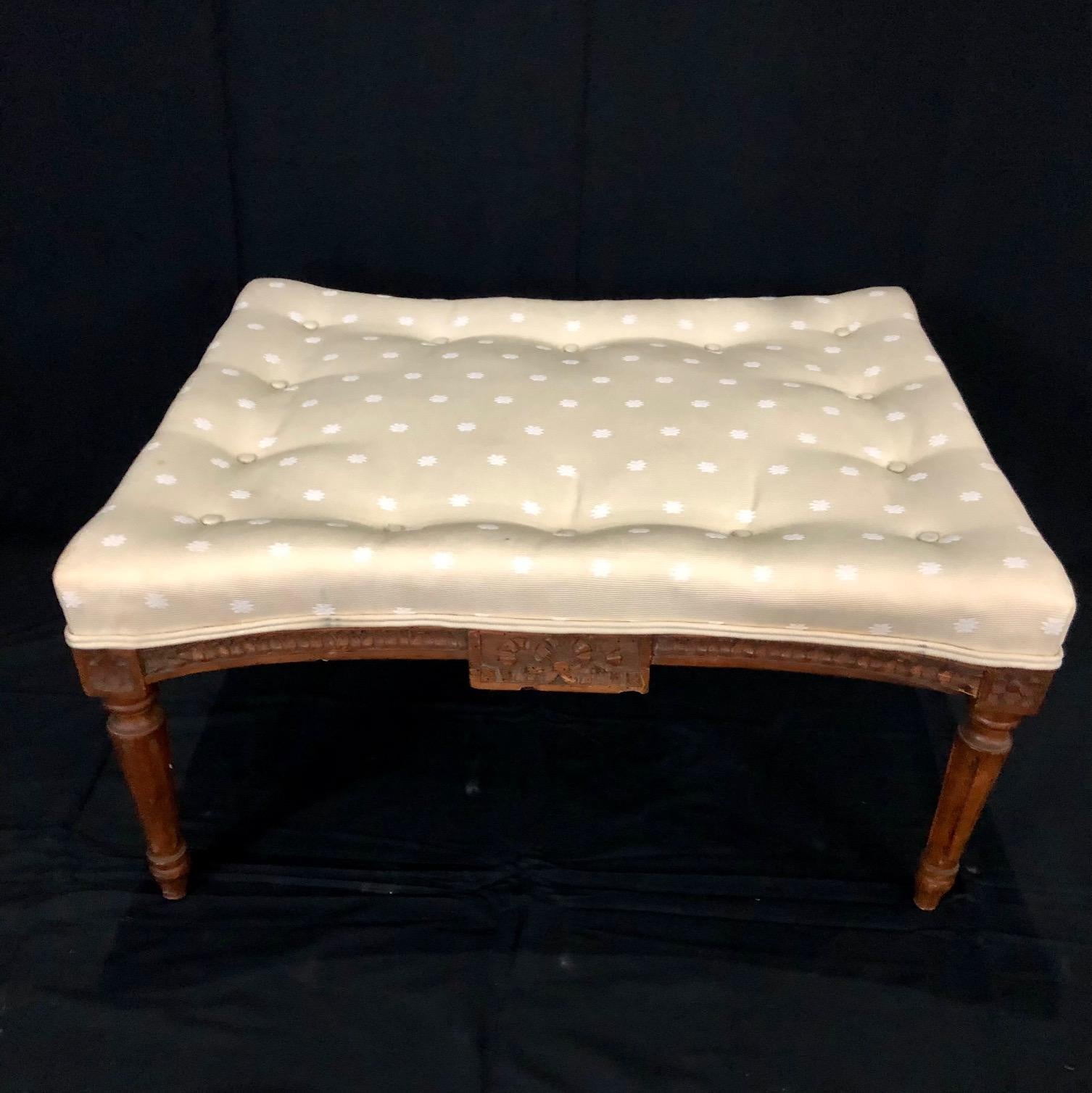 Sublime French Antique Louis XVI Style Duchesse Brisee Chaise Longue 7