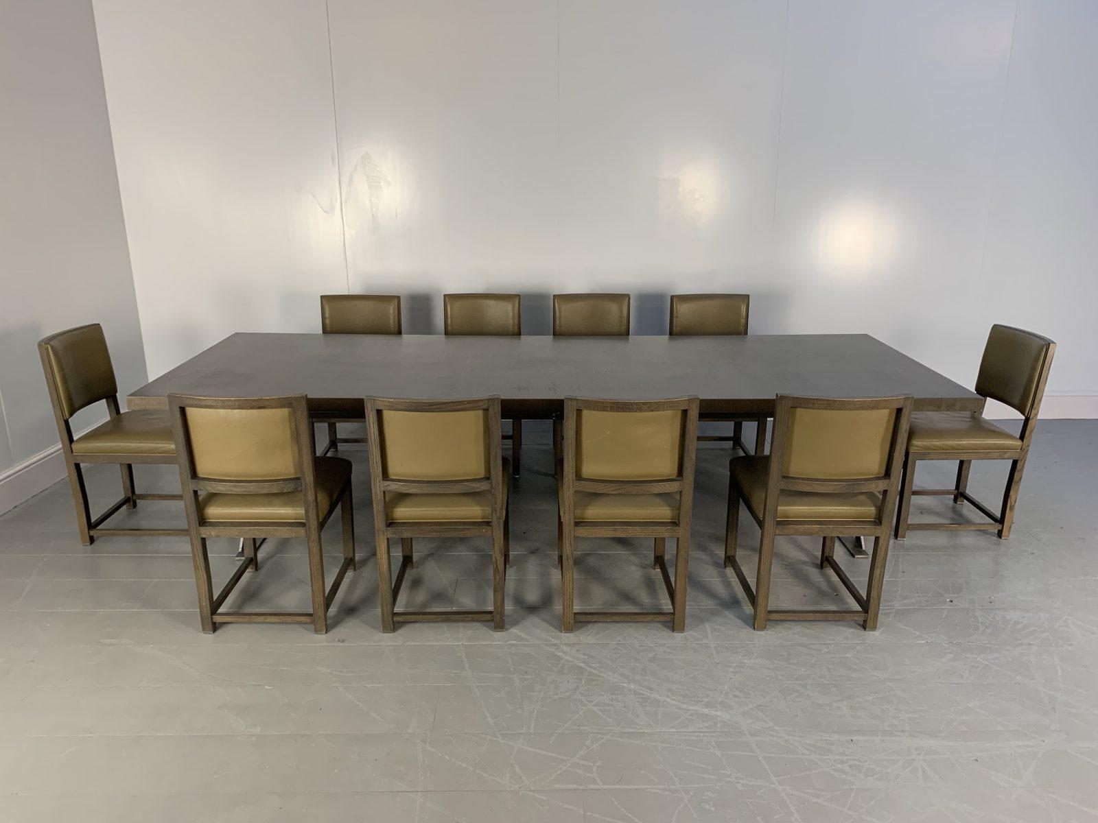 Hello Friends, and welcome to another unmissable offering from Lord Browns Furniture, the UK’s premier resource for fine Sofas and Chairs.

On offer on this occasion is a sublime, immaculately-presented “Max SMTR30” Dining Table in Grey Oak with a