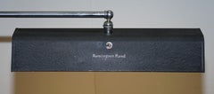 Sublime Mid-Century Modern Remington Rand Floor Standing Height Adjustable Lamp