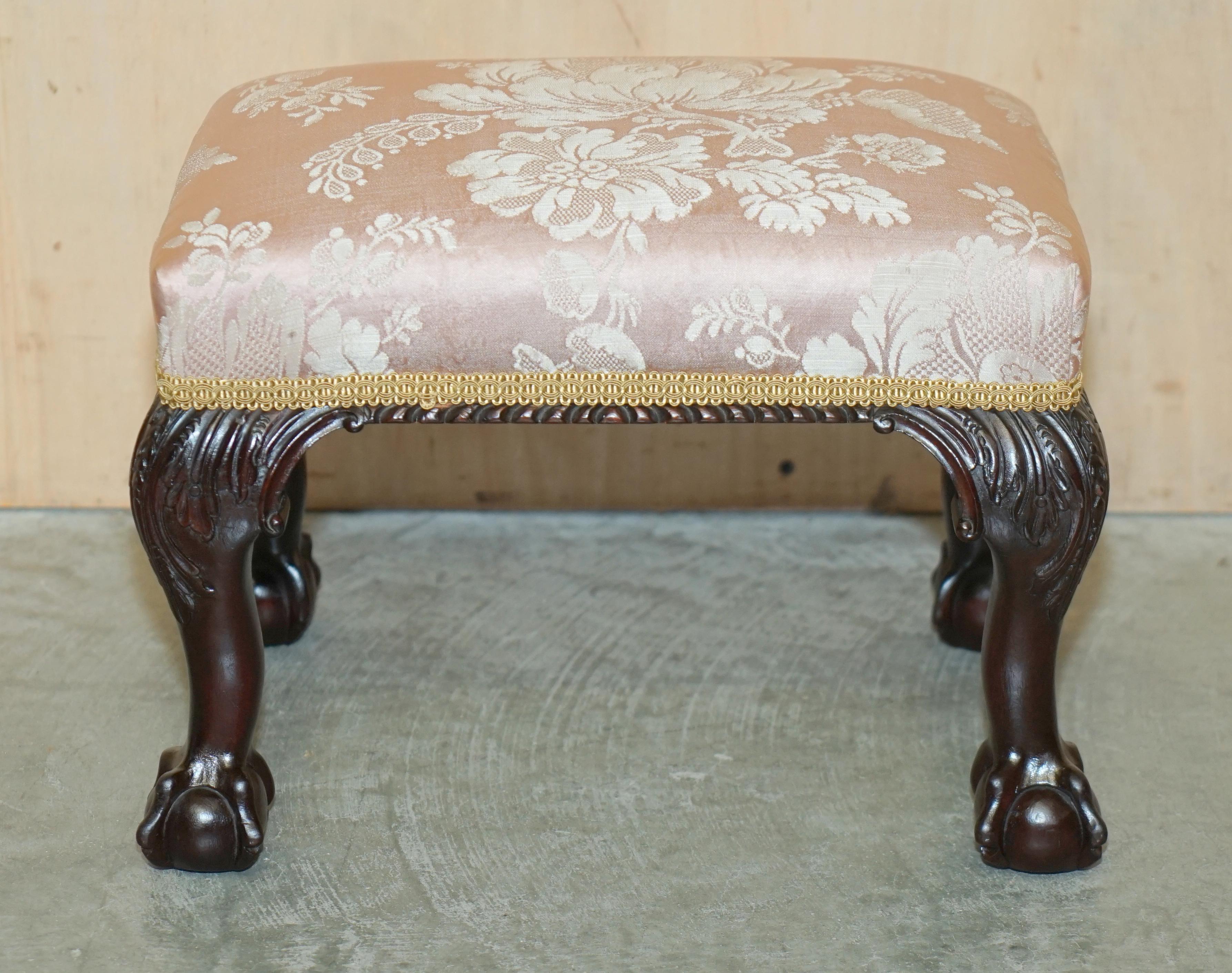 antique victorian footstool